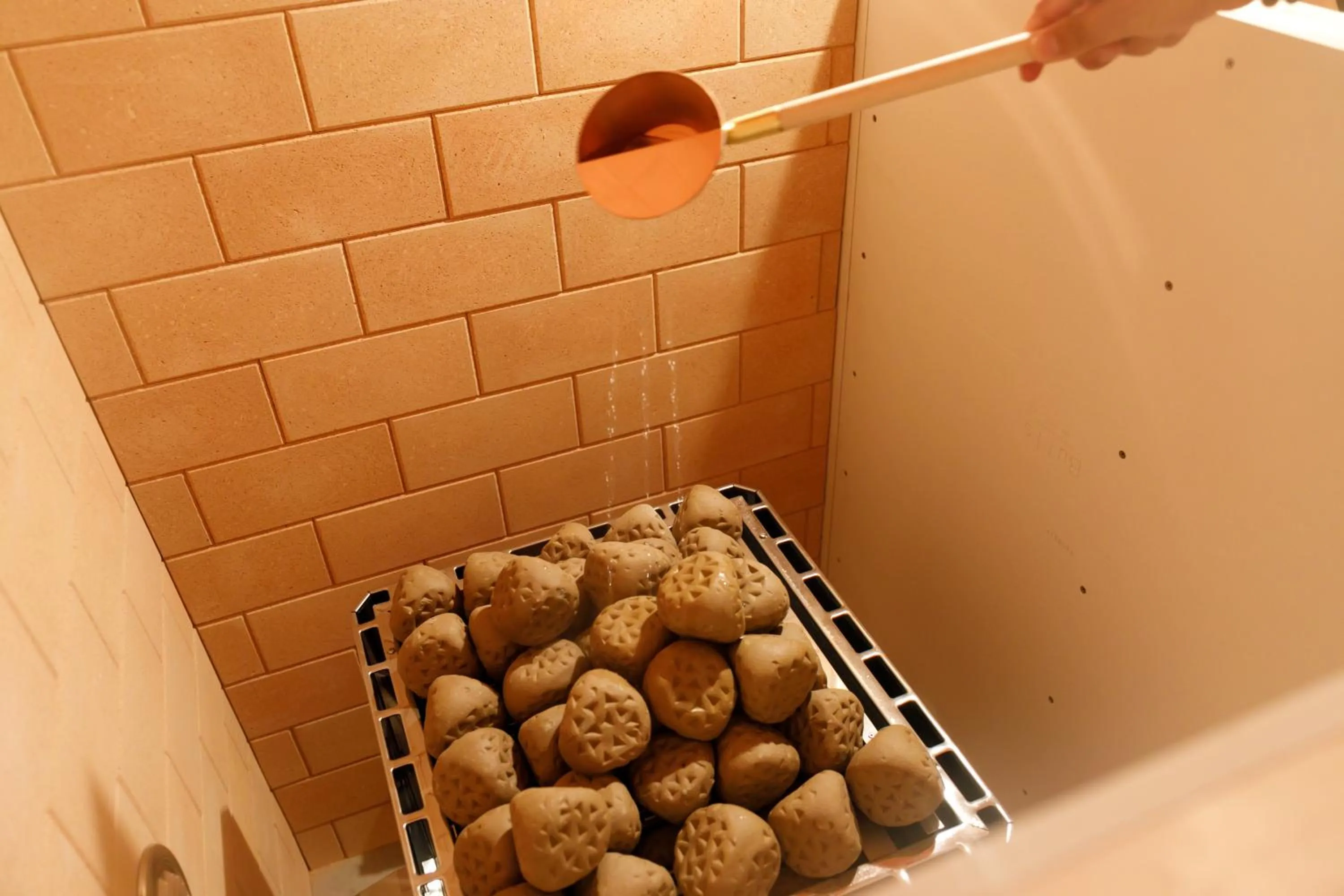 Sauna in Tokachigawa Moor Onsen Seijyakubow