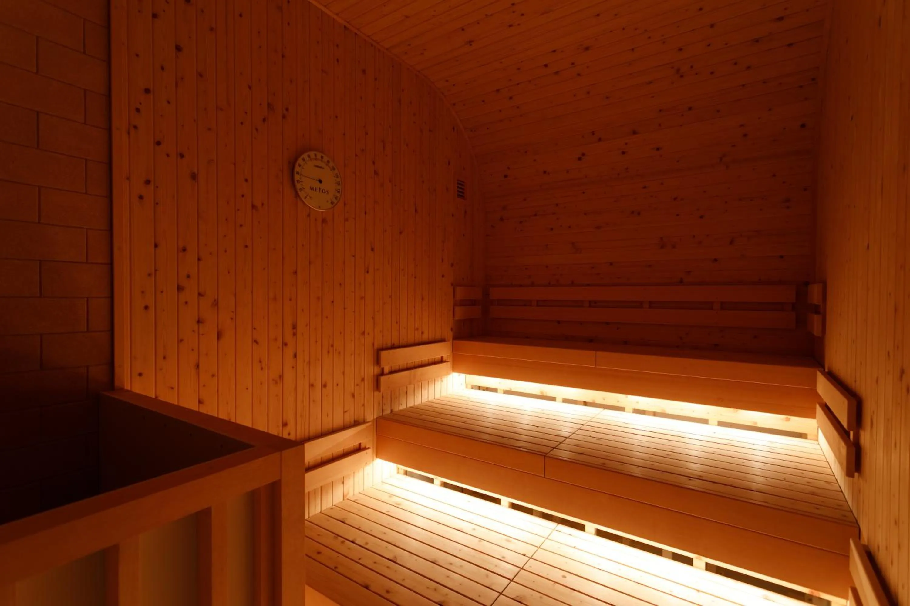 Sauna in Tokachigawa Moor Onsen Seijyakubow