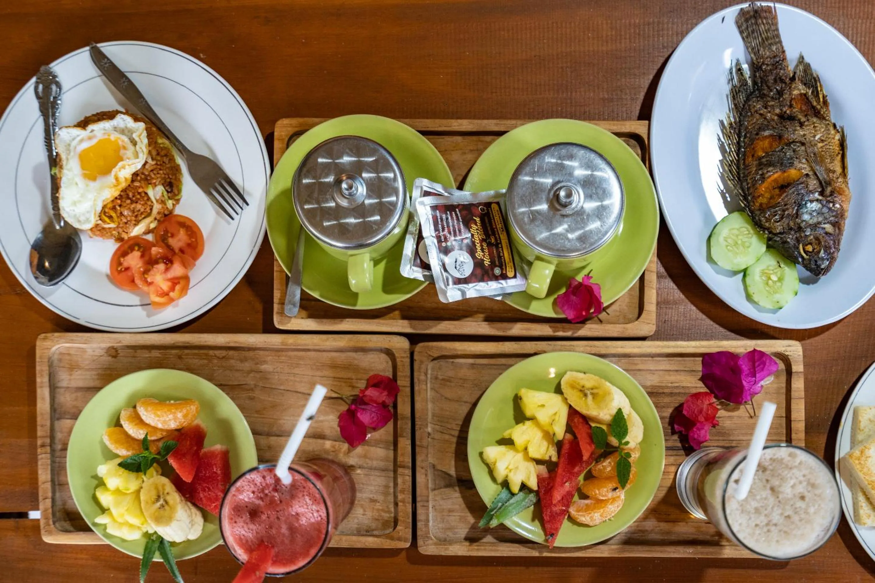 Restaurant/places to eat in KINTAMANI Paradise Villa