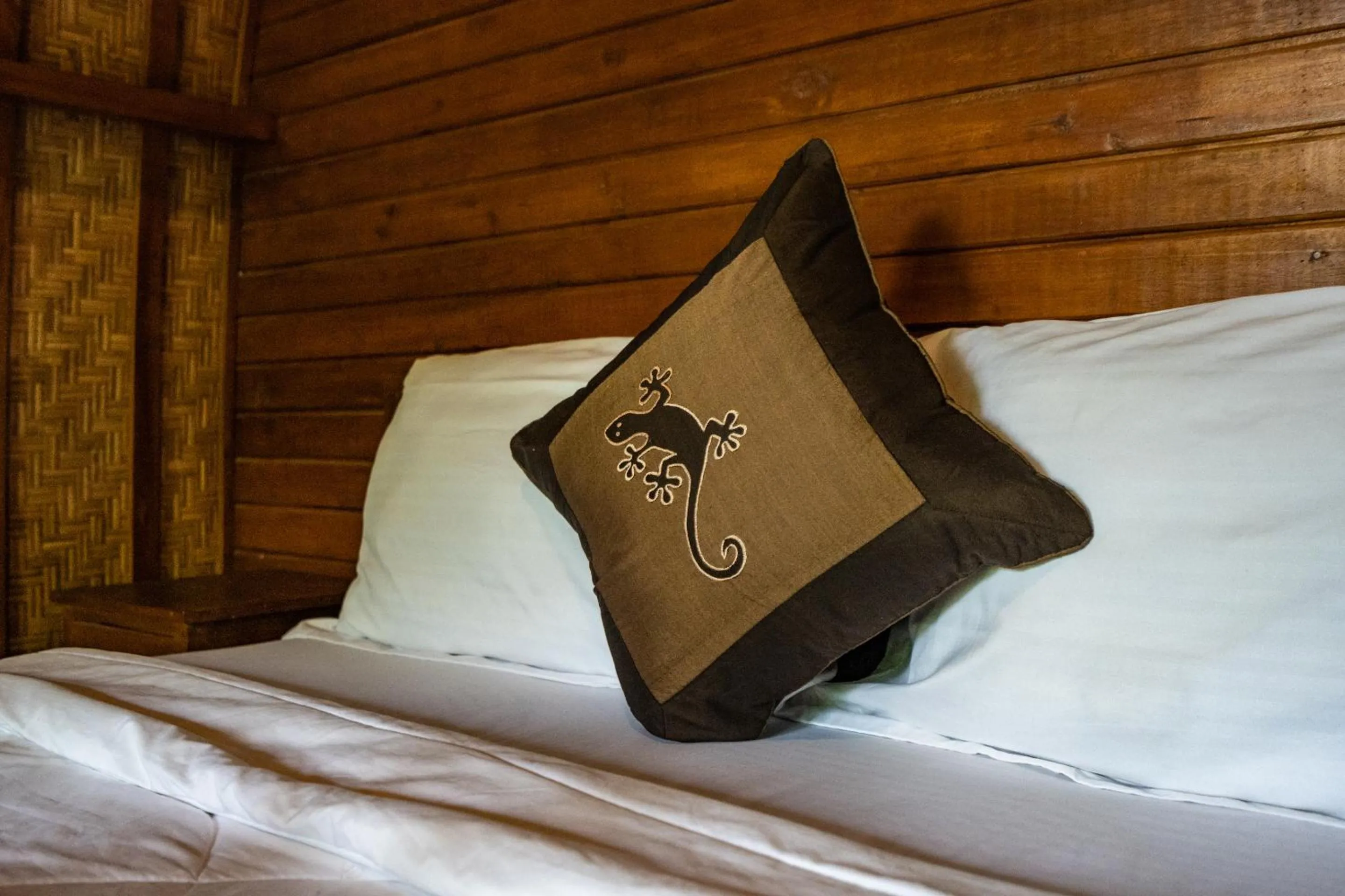 Bed in KINTAMANI Paradise Villa