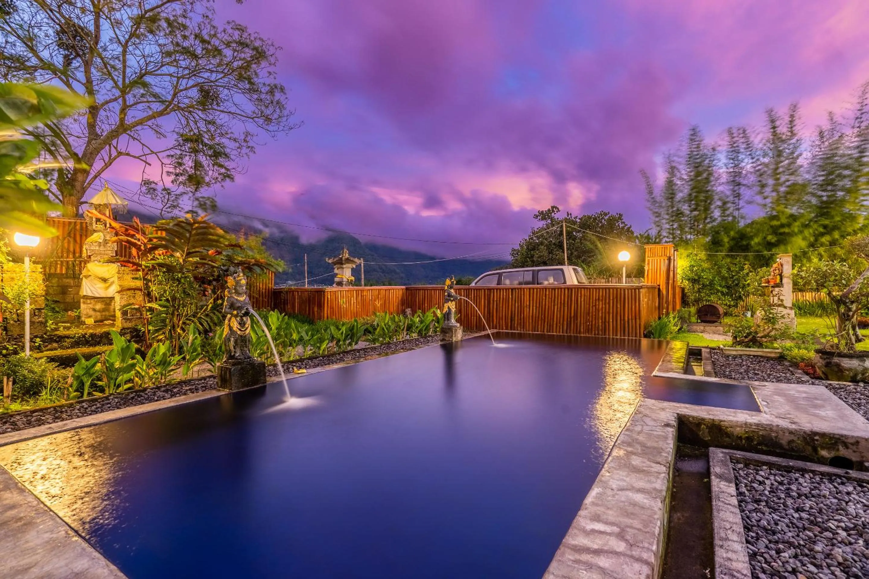 Night in KINTAMANI Paradise Villa