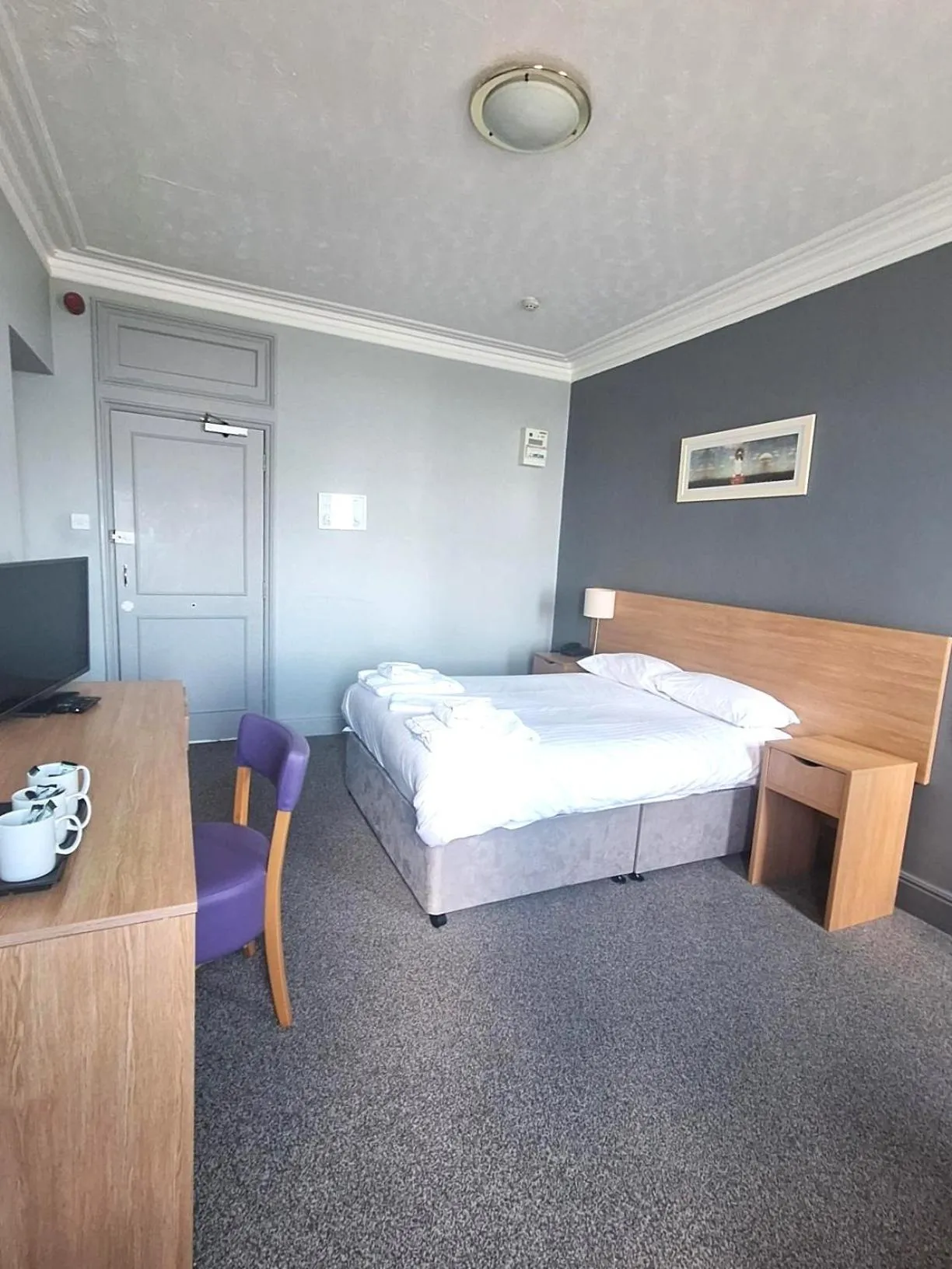 Bed in The Burlington Hotel