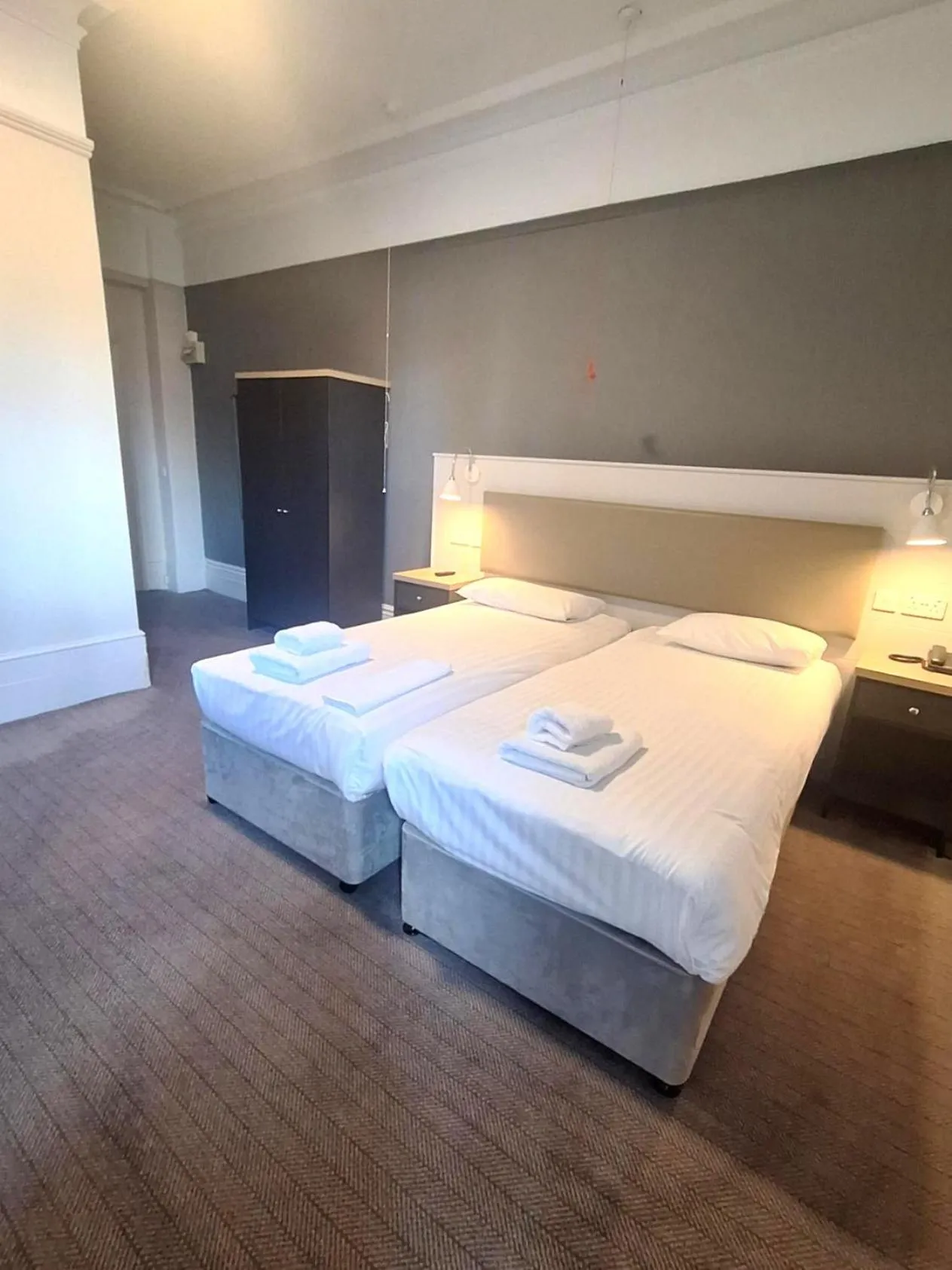 Bed in The Burlington Hotel