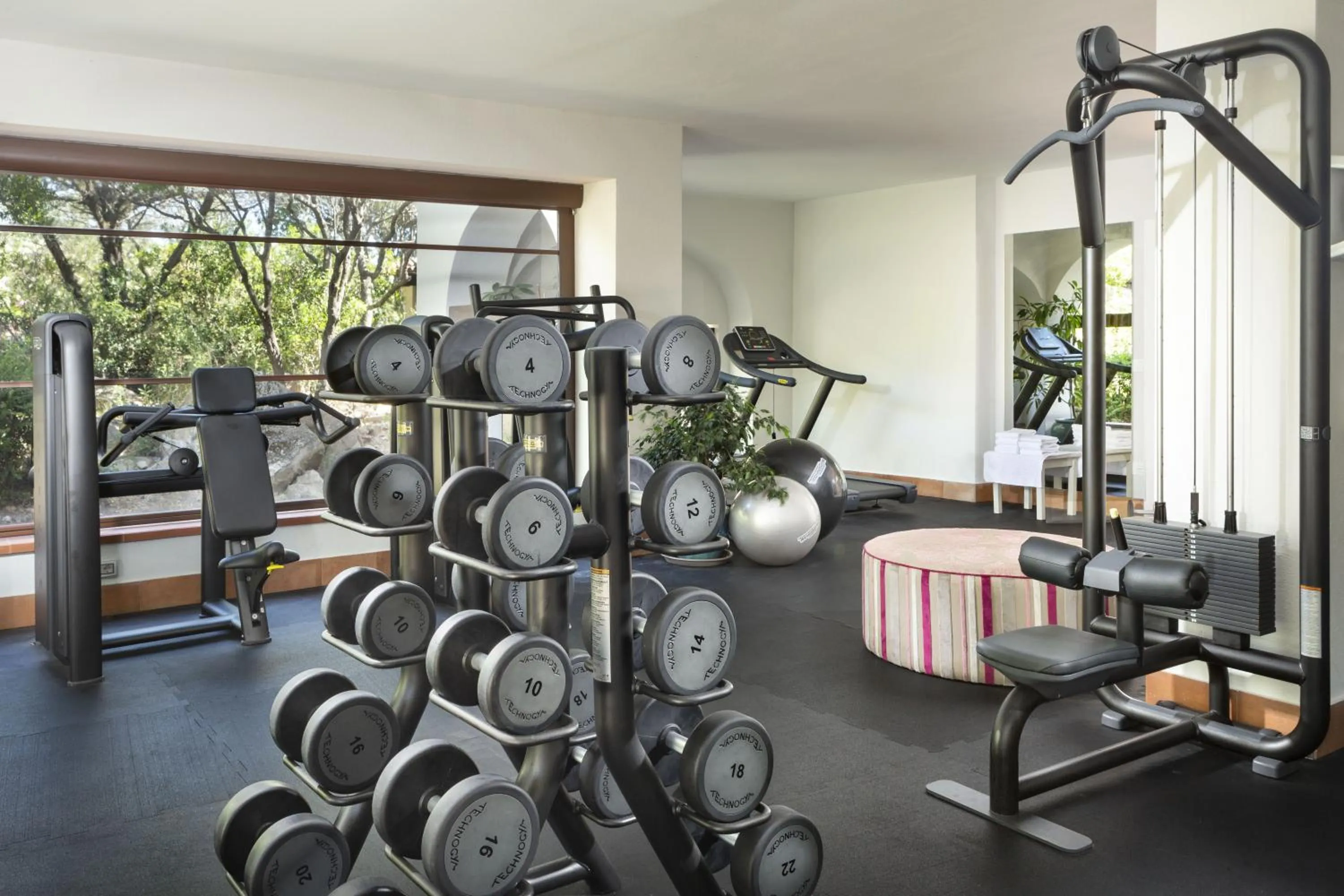 Fitness centre/facilities in Hotel Abi d'Oru