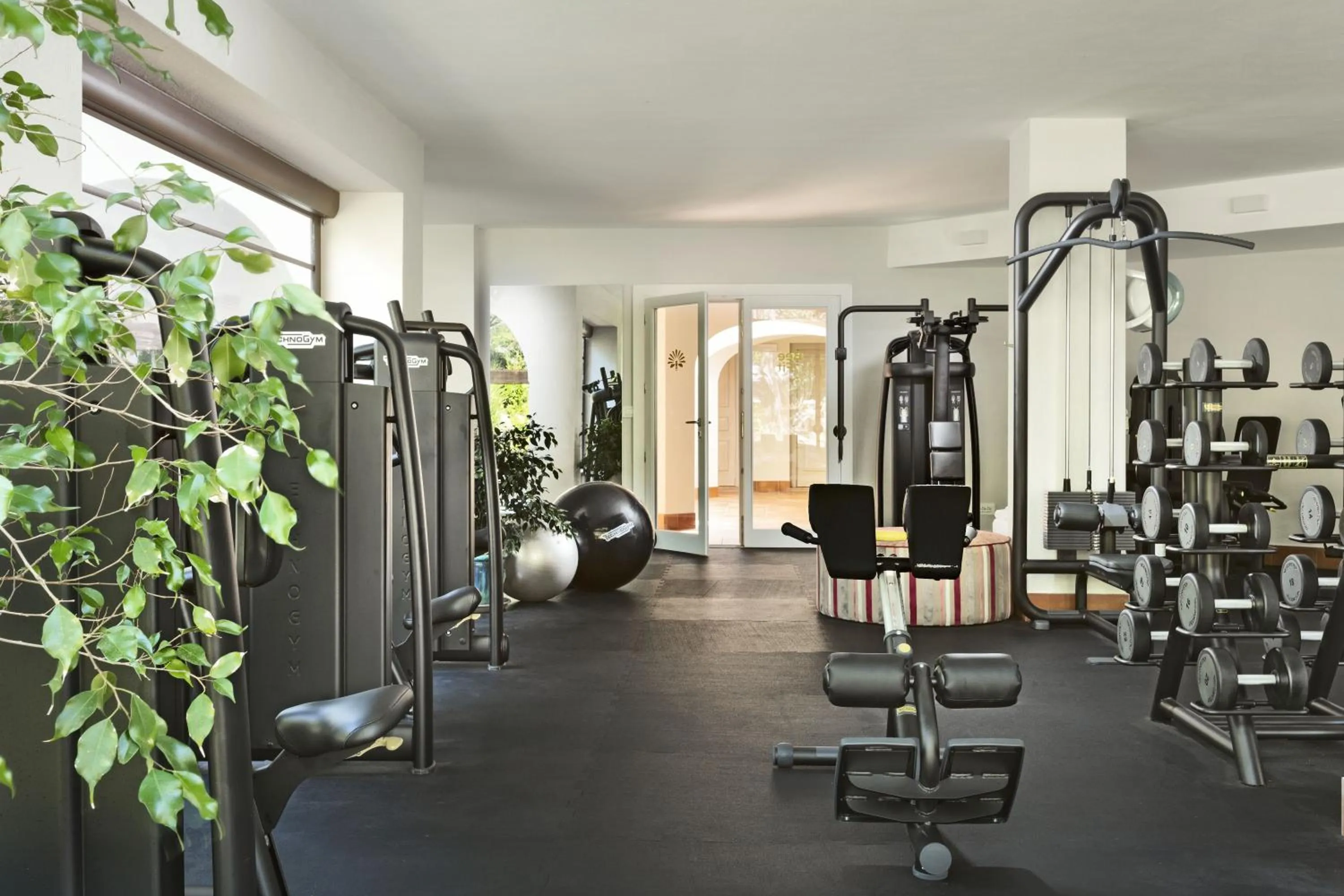 Fitness centre/facilities in Hotel Abi d'Oru