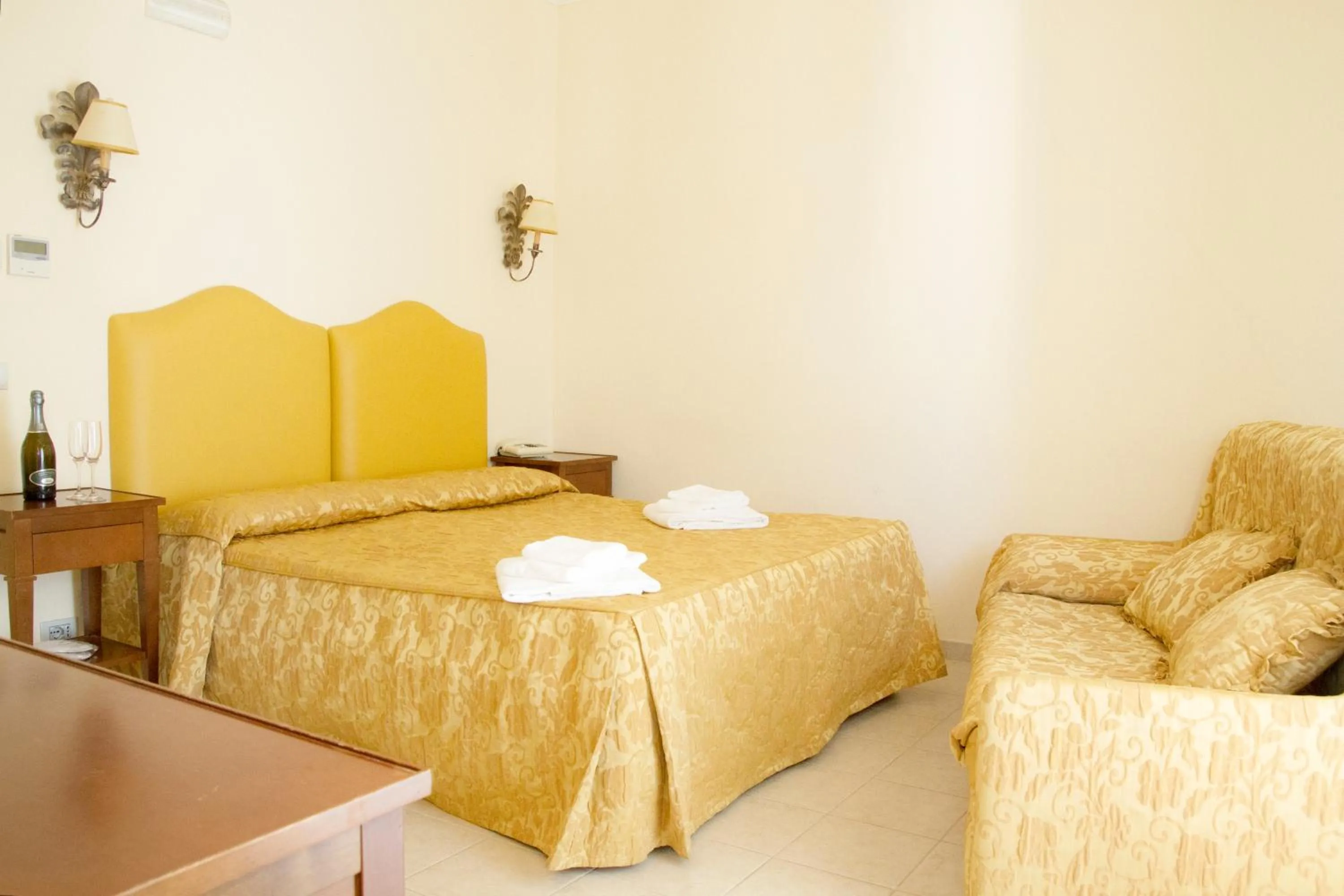 Bed in Hotel Lanzillotta