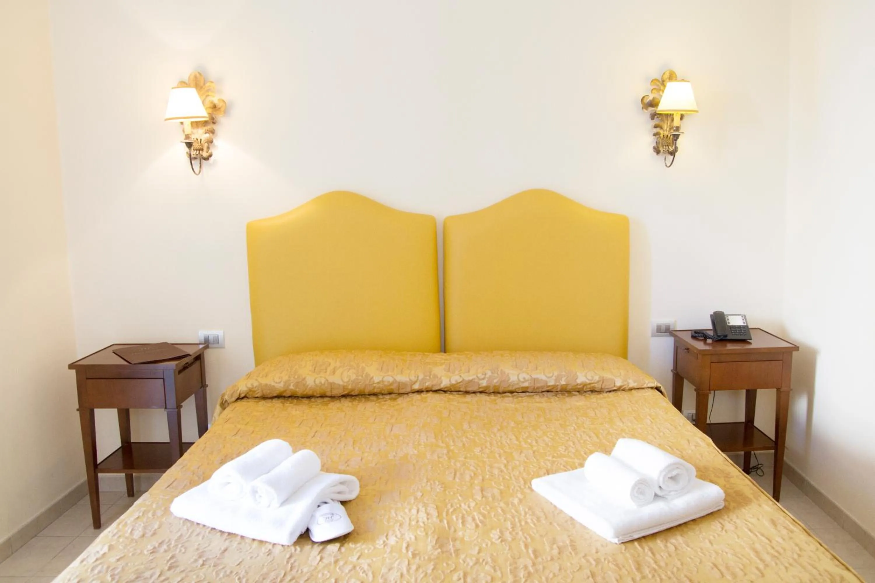 Bed in Hotel Lanzillotta