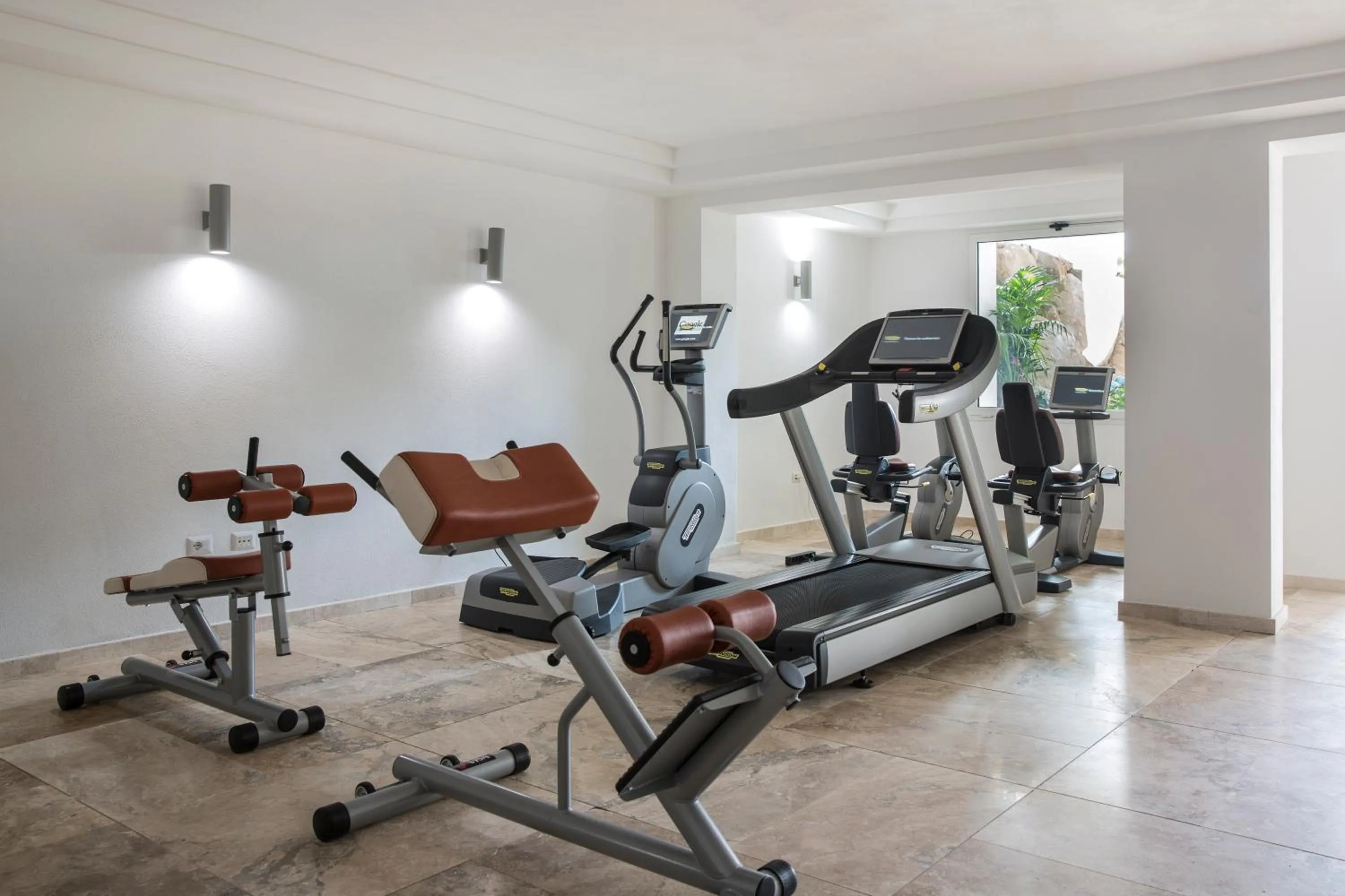 Fitness centre/facilities in Falkensteiner Resort Capo Boi