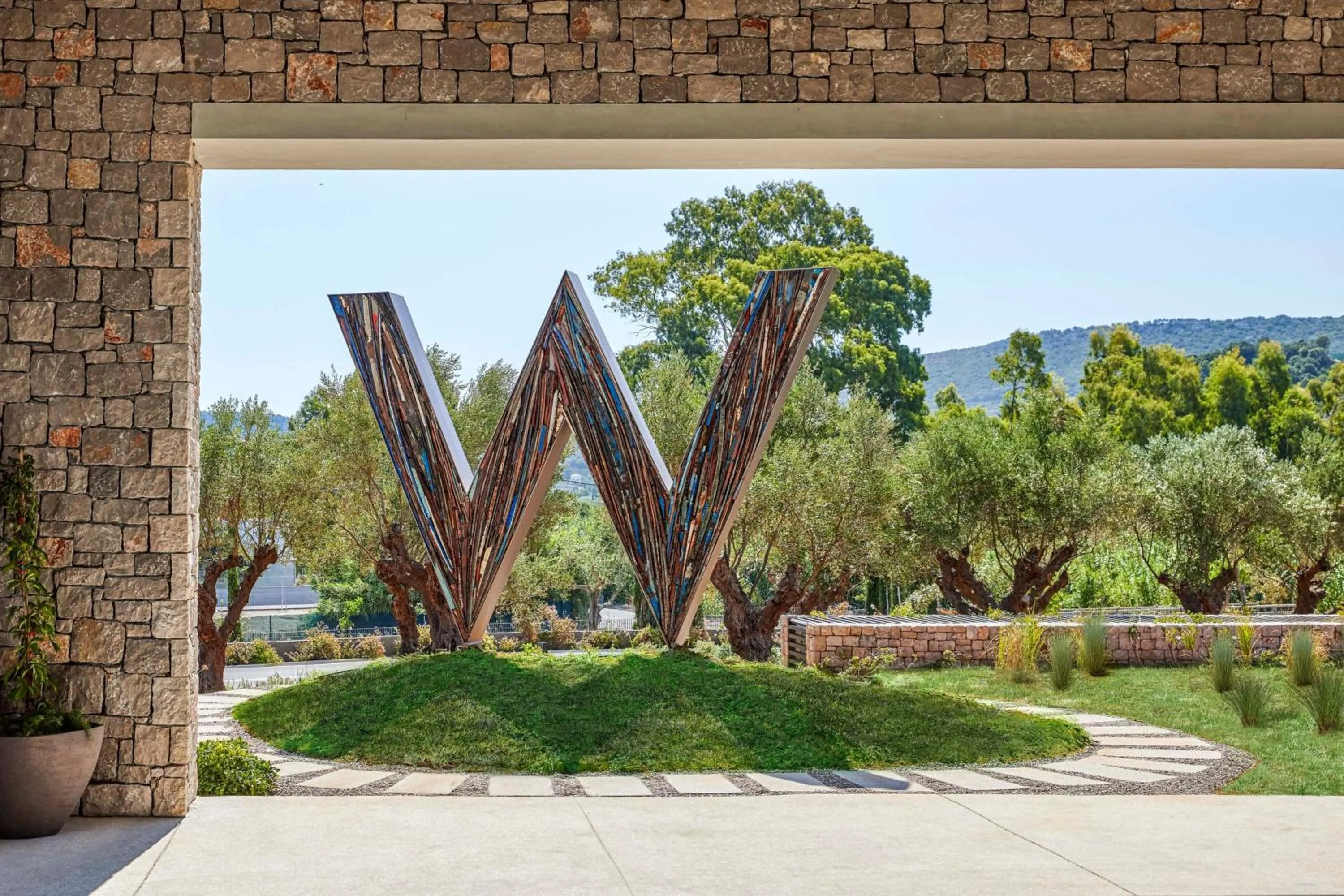 View (from property/room) in W Costa Navarino
