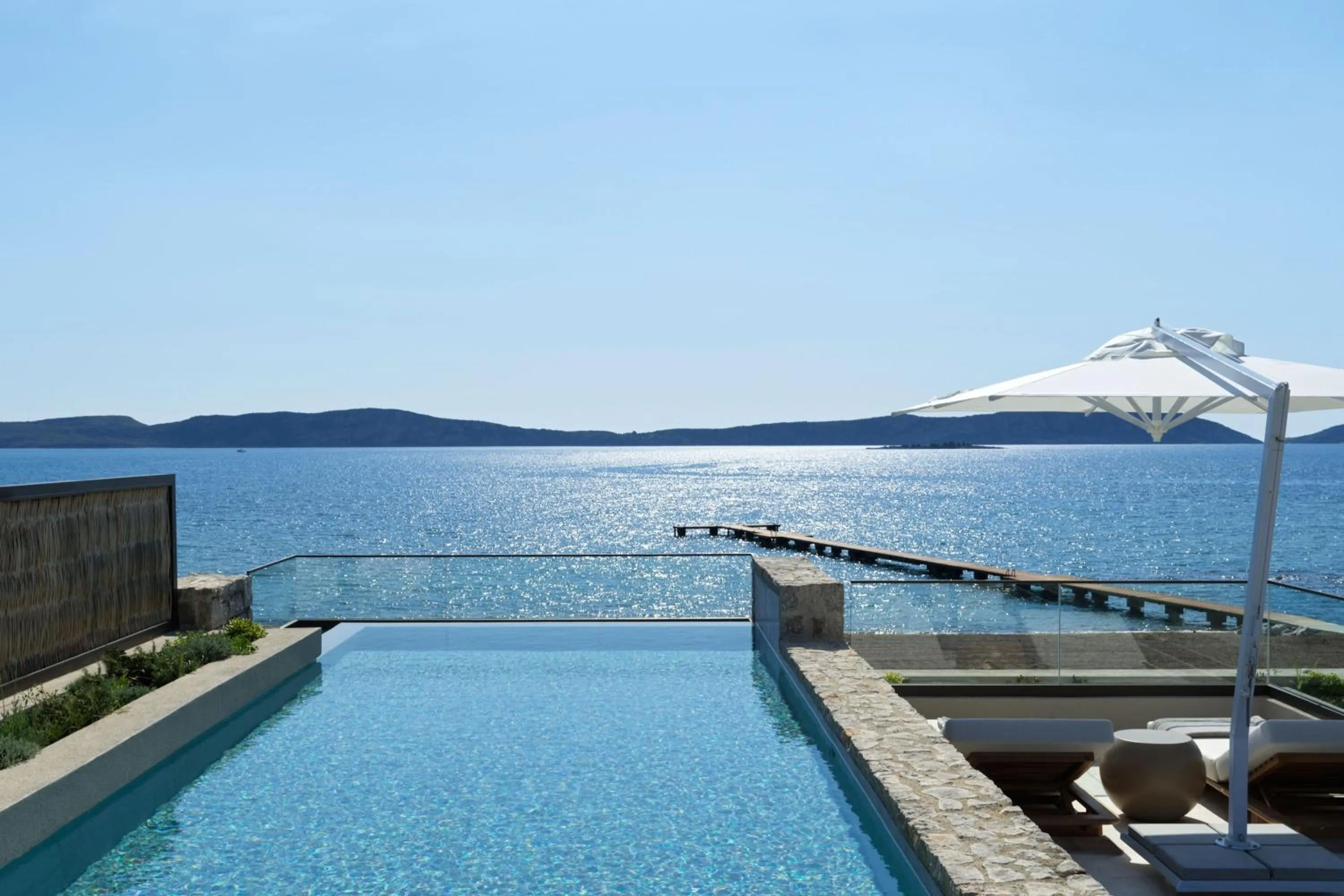 Swimming pool in W Costa Navarino