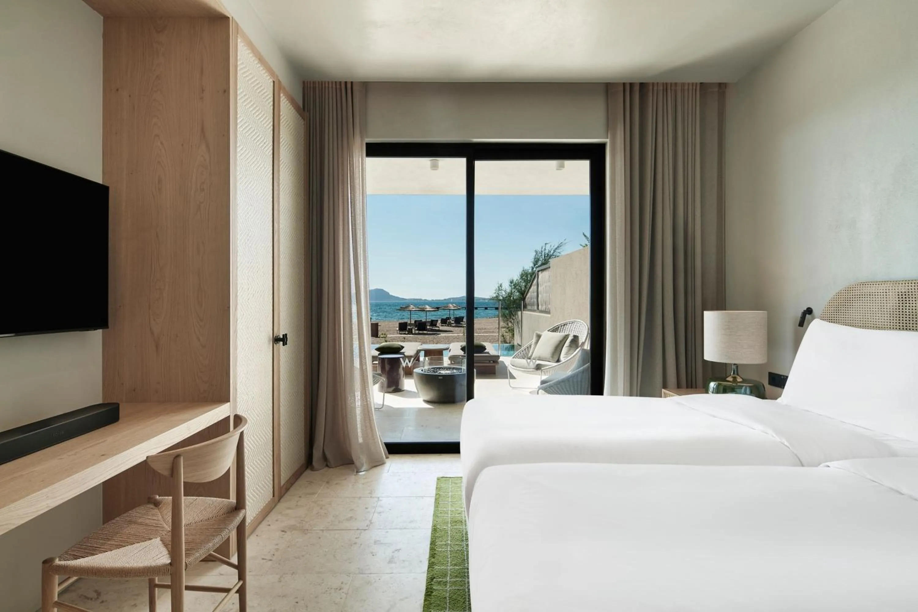 Bedroom, Bed in W Costa Navarino