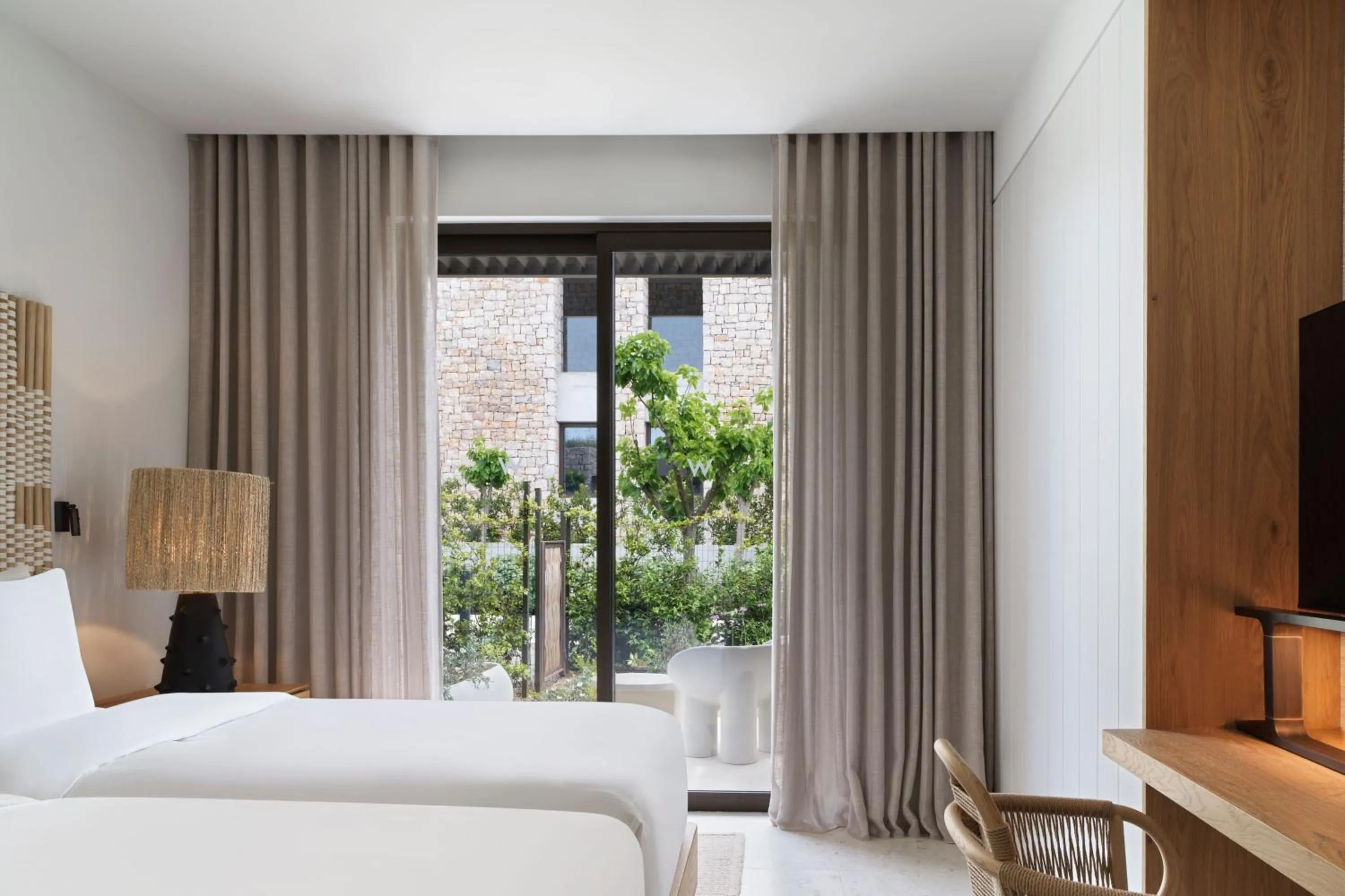 Bedroom, Bed in W Costa Navarino