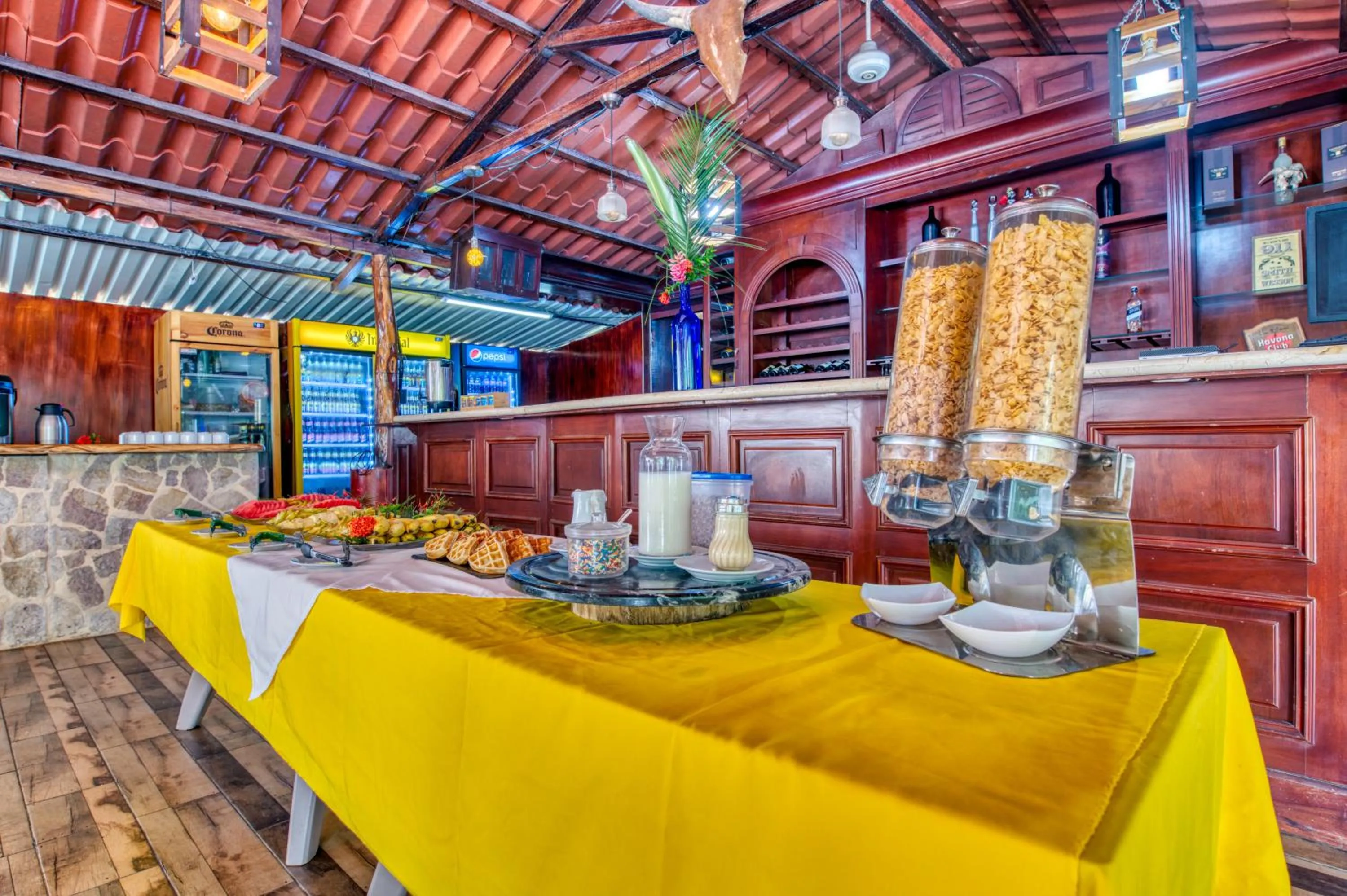 Restaurant/places to eat in Atlantida Lodge Cahuita