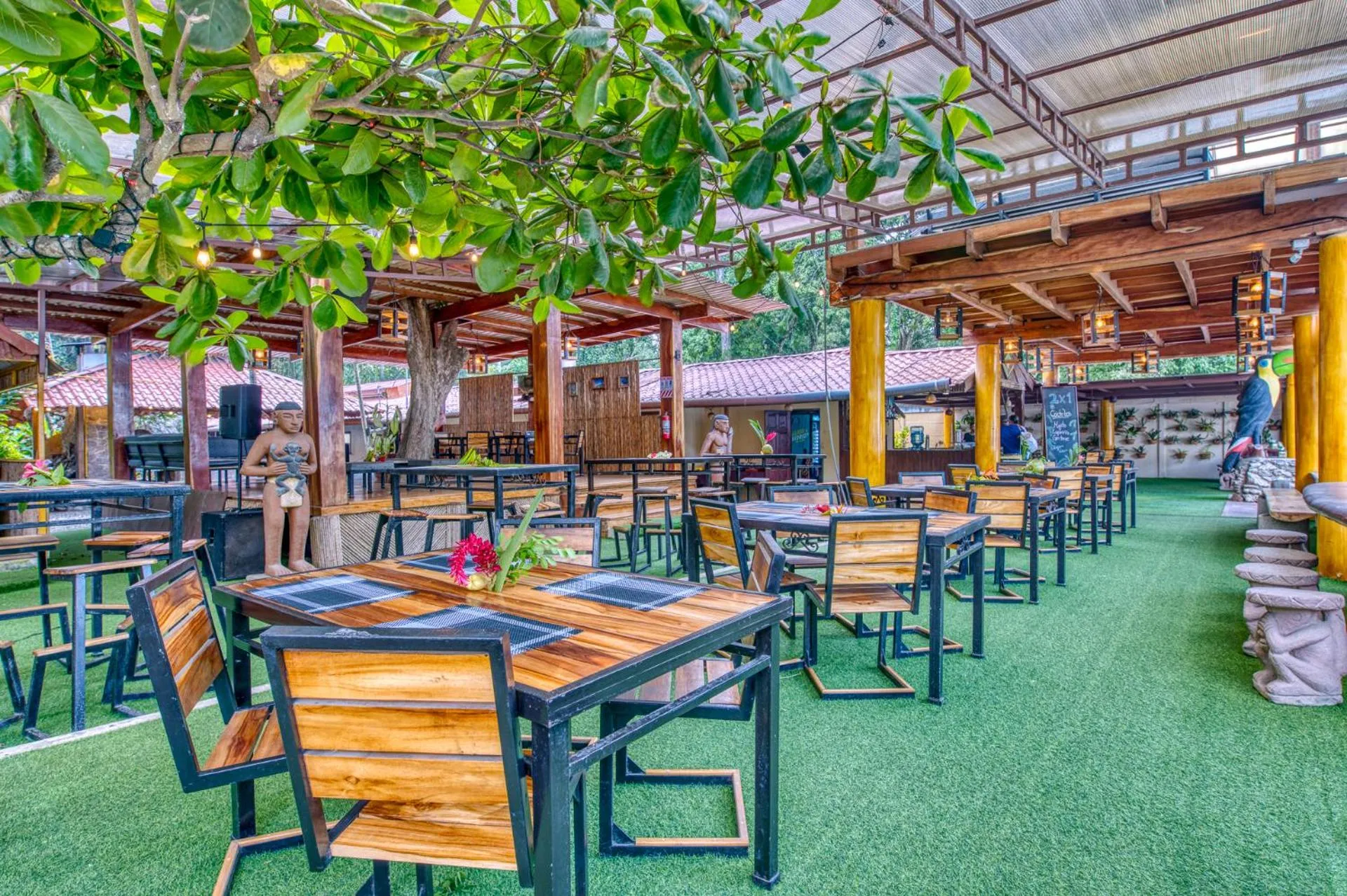 Restaurant/places to eat in Atlantida Lodge Cahuita