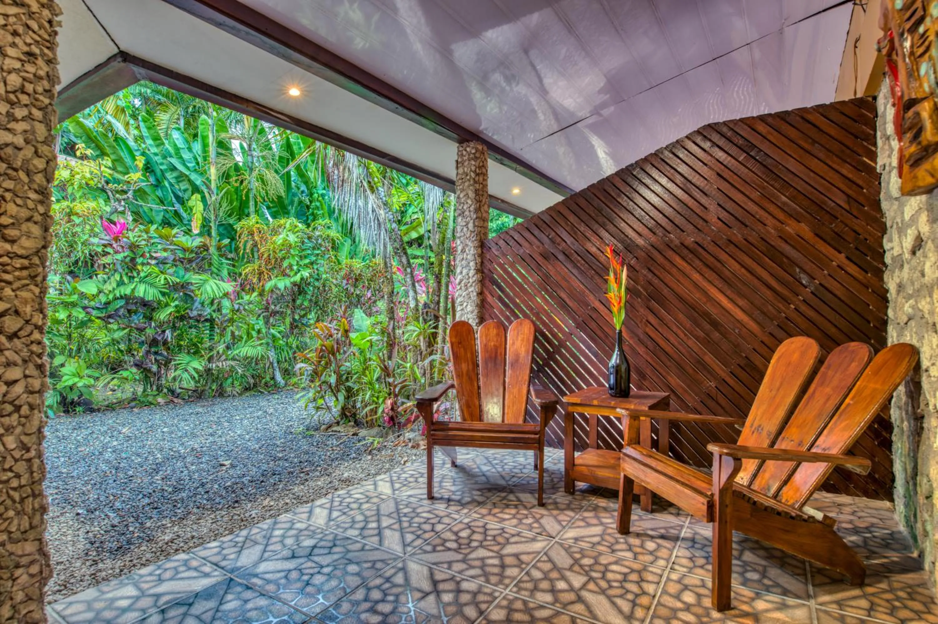 Balcony/Terrace in Atlantida Lodge Cahuita