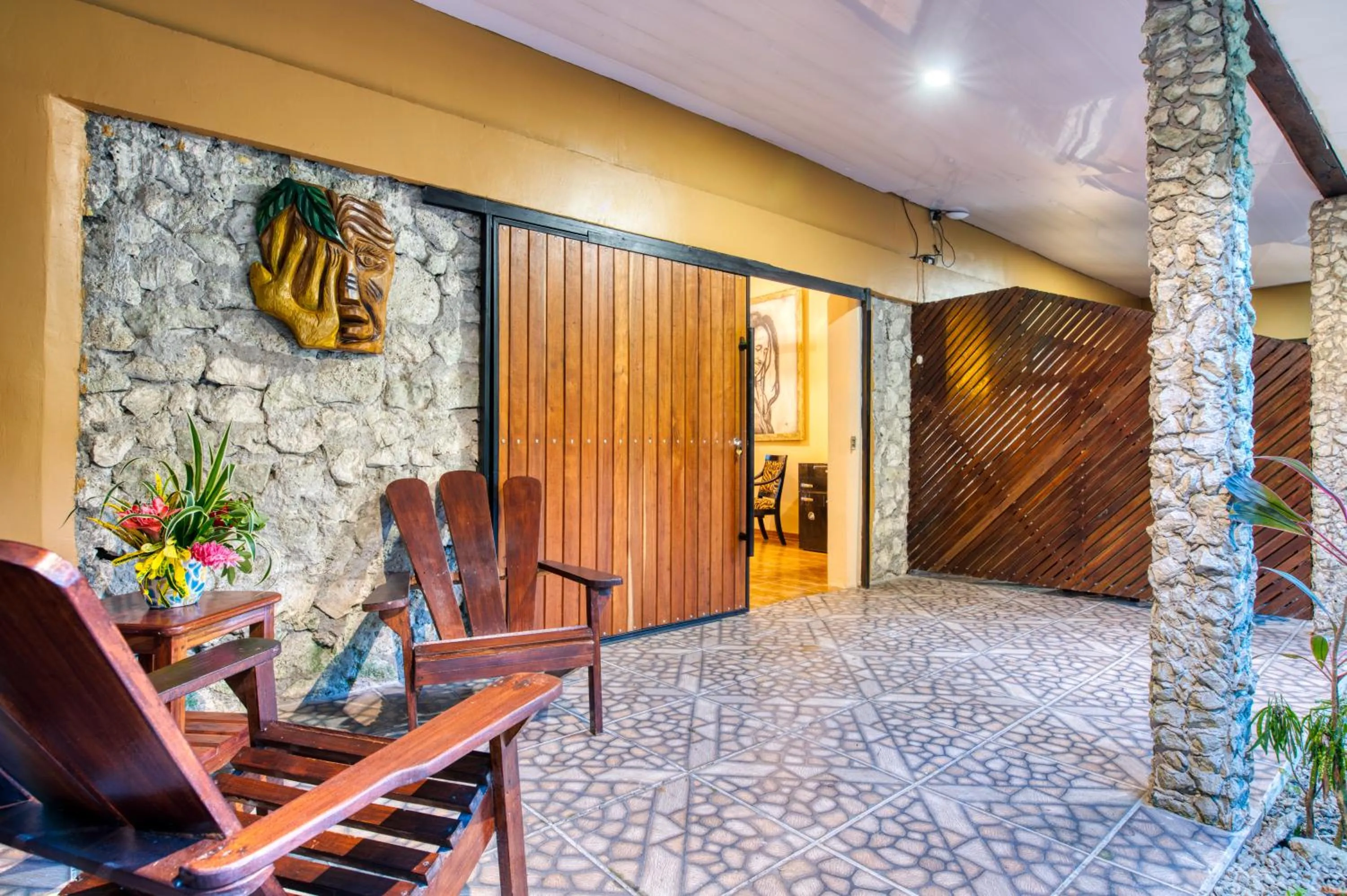Balcony/Terrace in Atlantida Lodge Cahuita