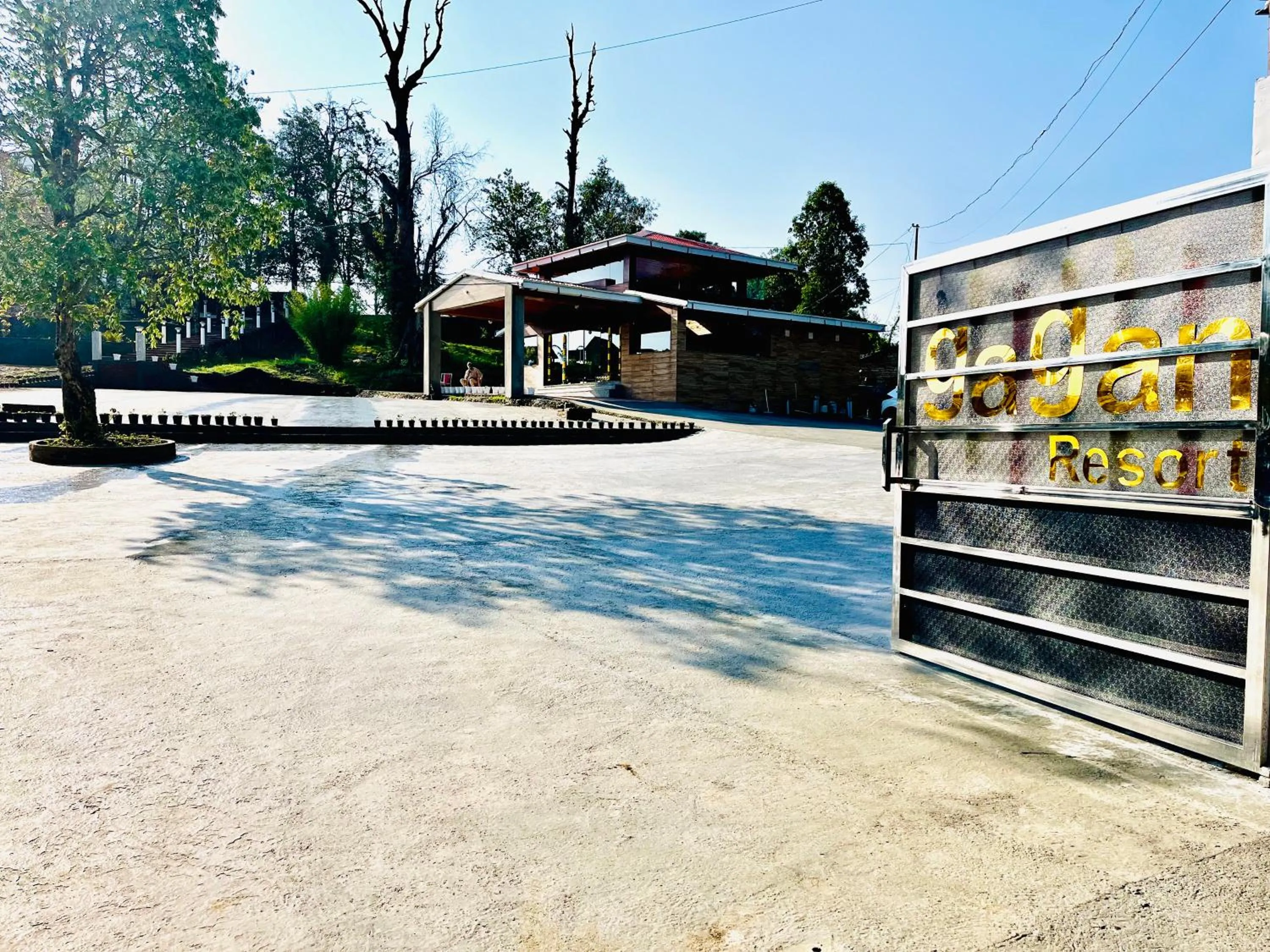 Facade/entrance in NEELGAGAN RESORT