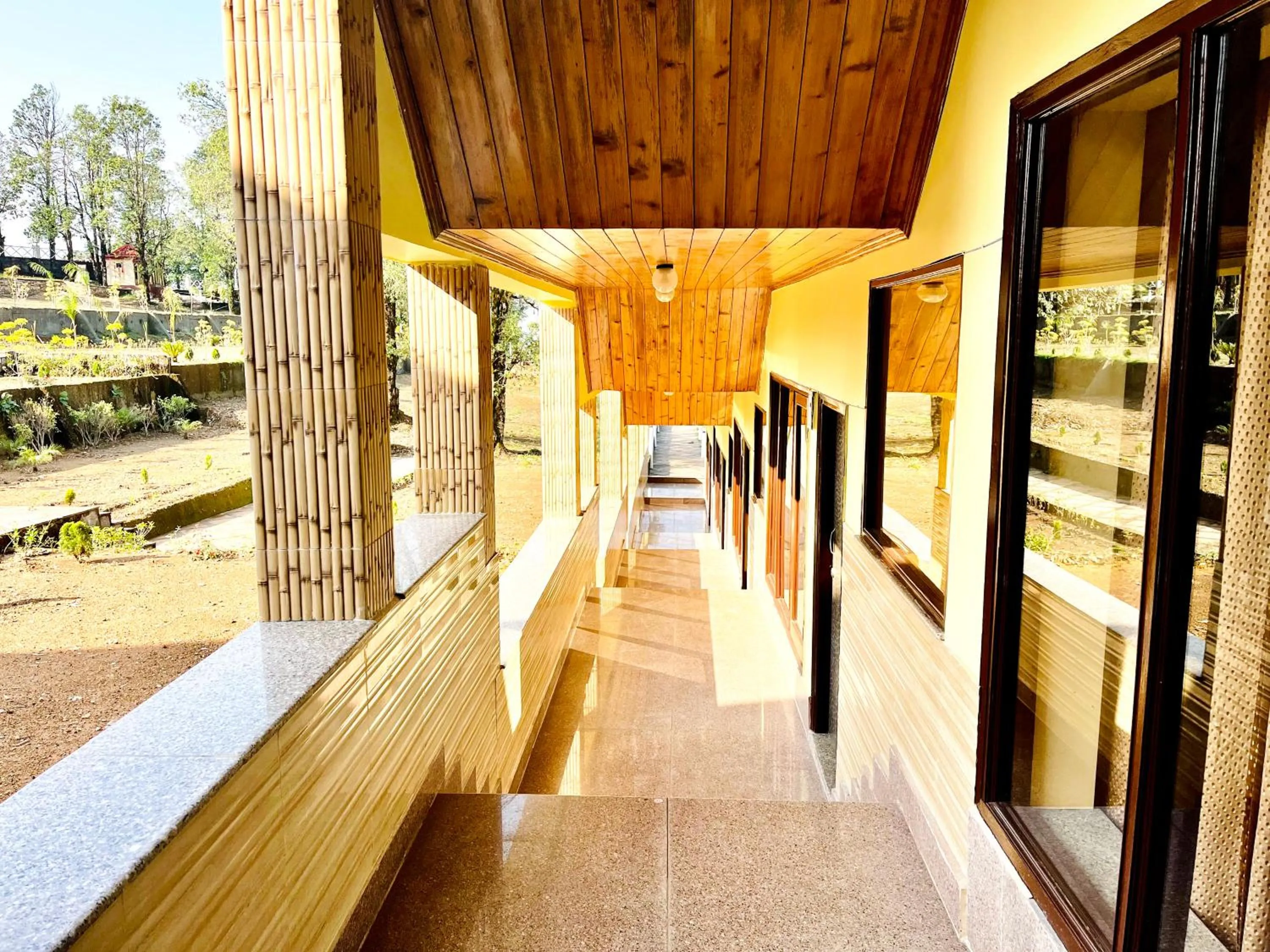 Garden in NEELGAGAN RESORT