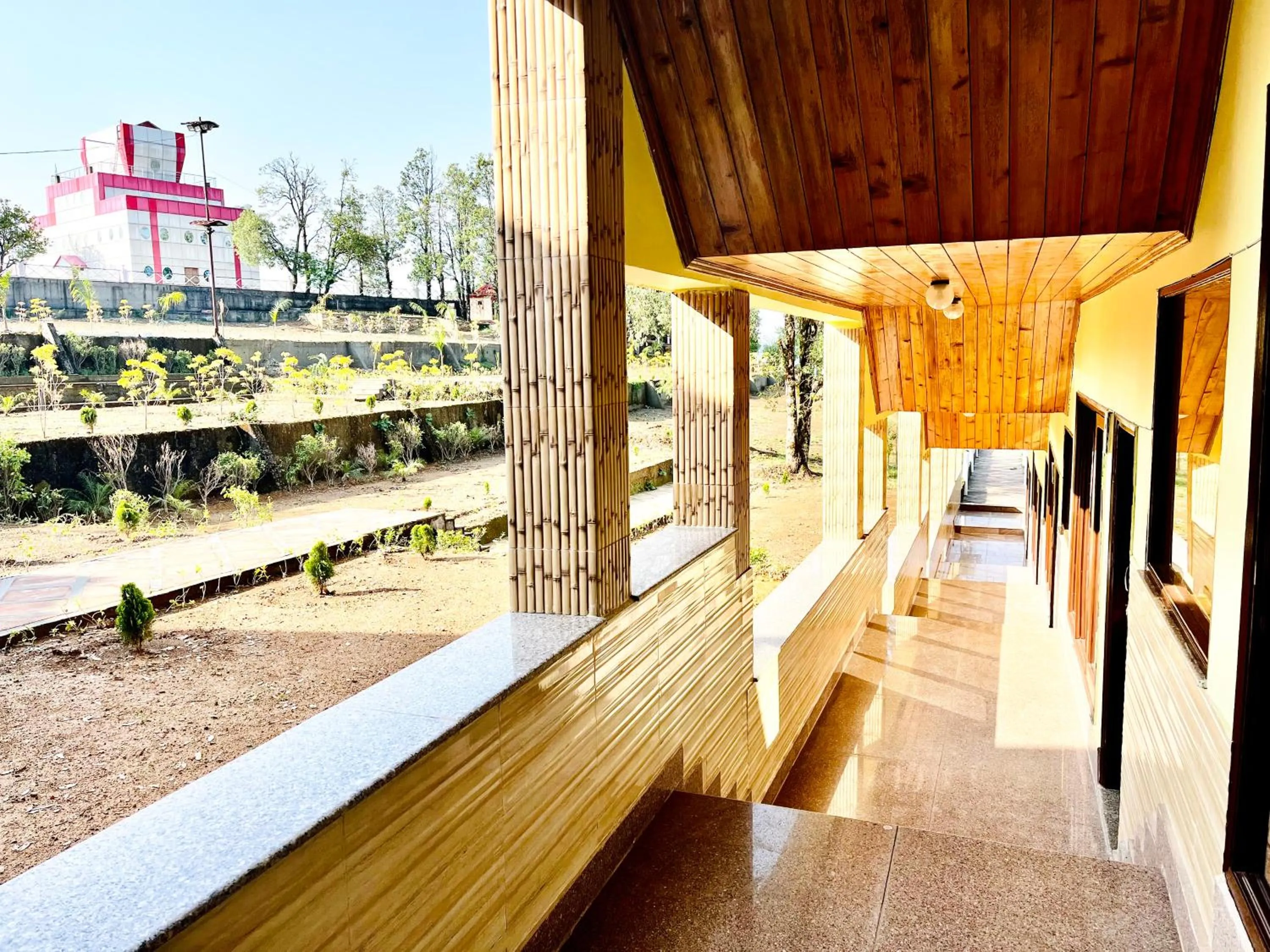 Garden in NEELGAGAN RESORT