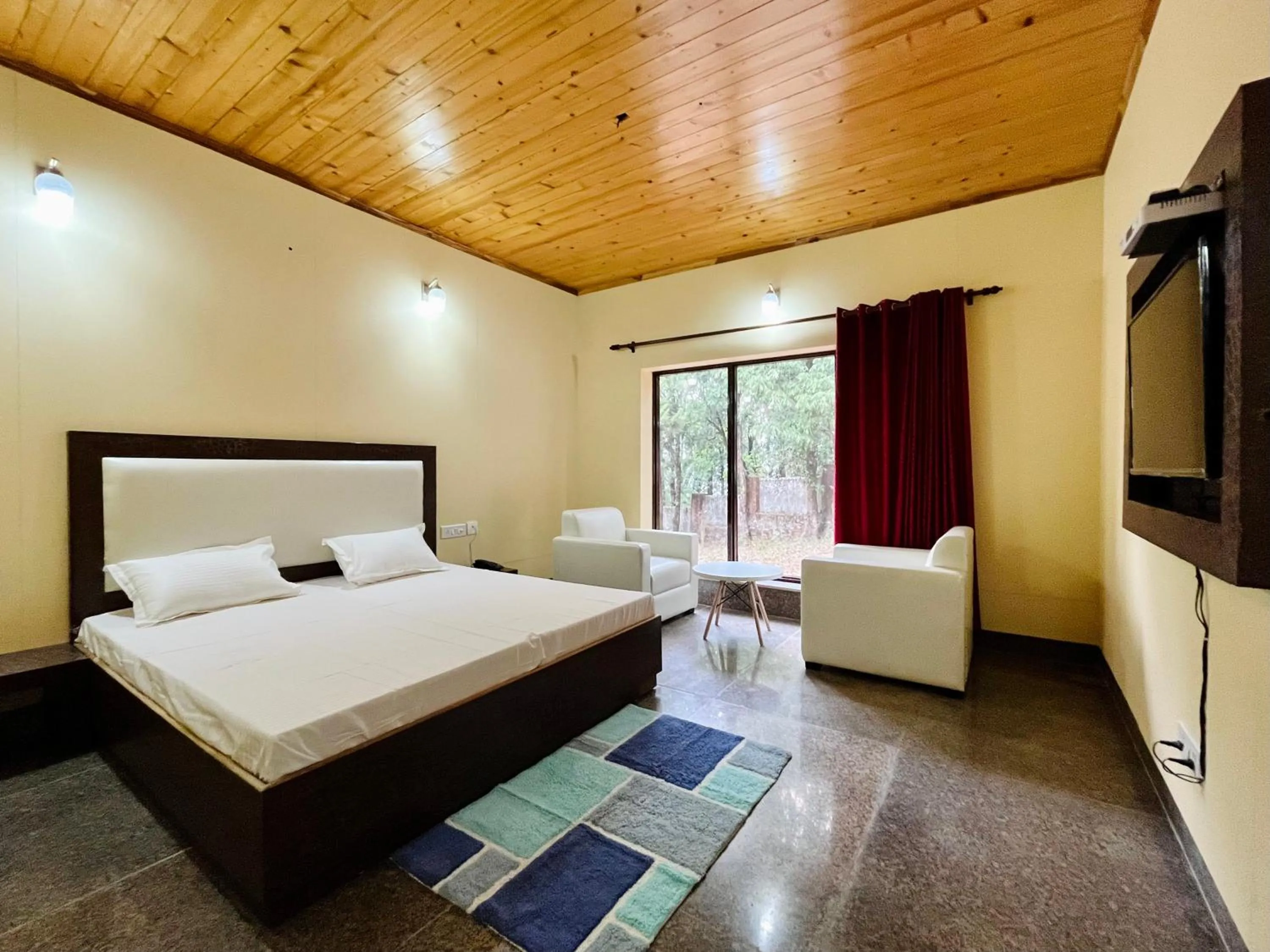 Bedroom, Bed in NEELGAGAN RESORT