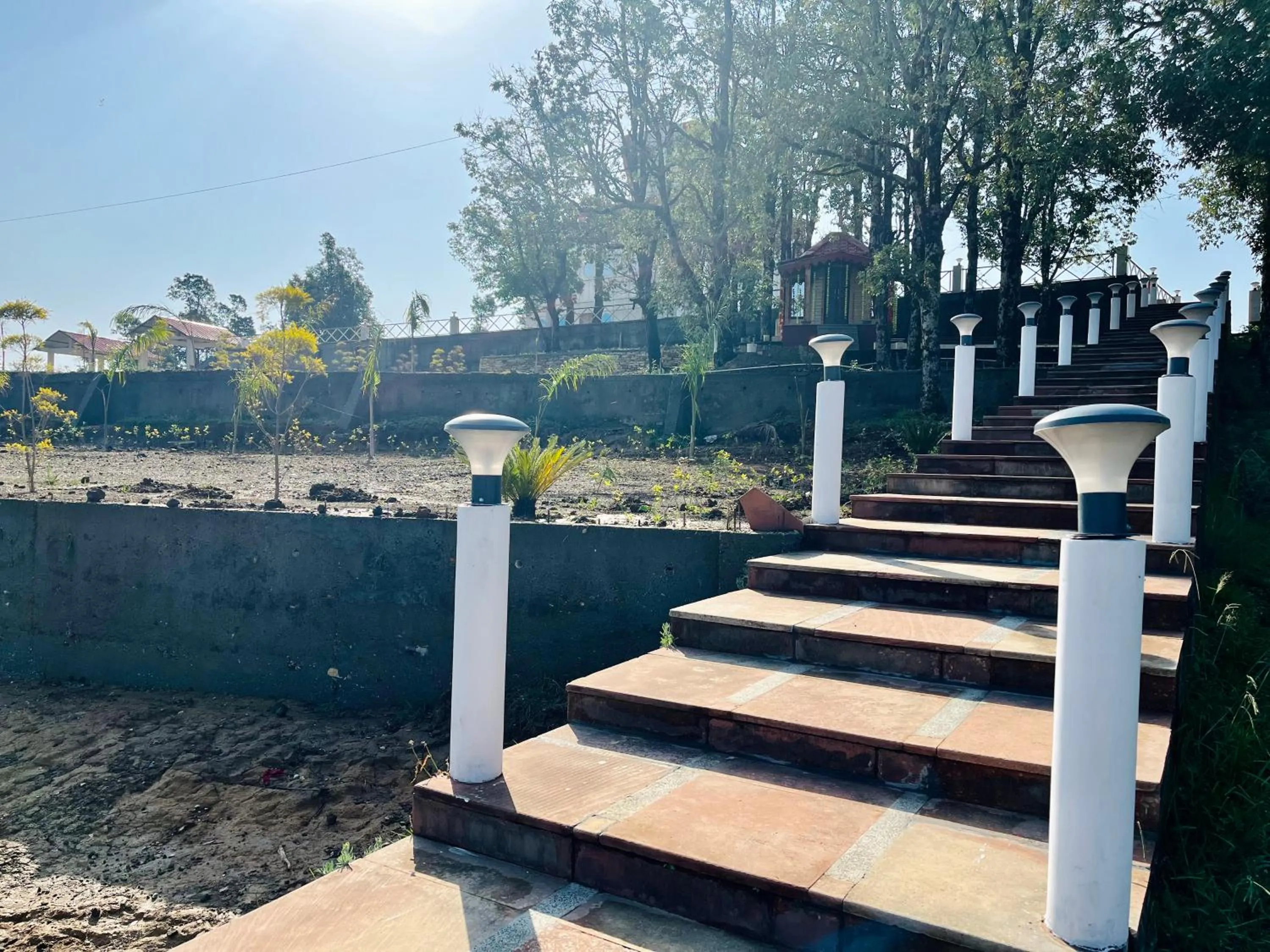 Garden in NEELGAGAN RESORT