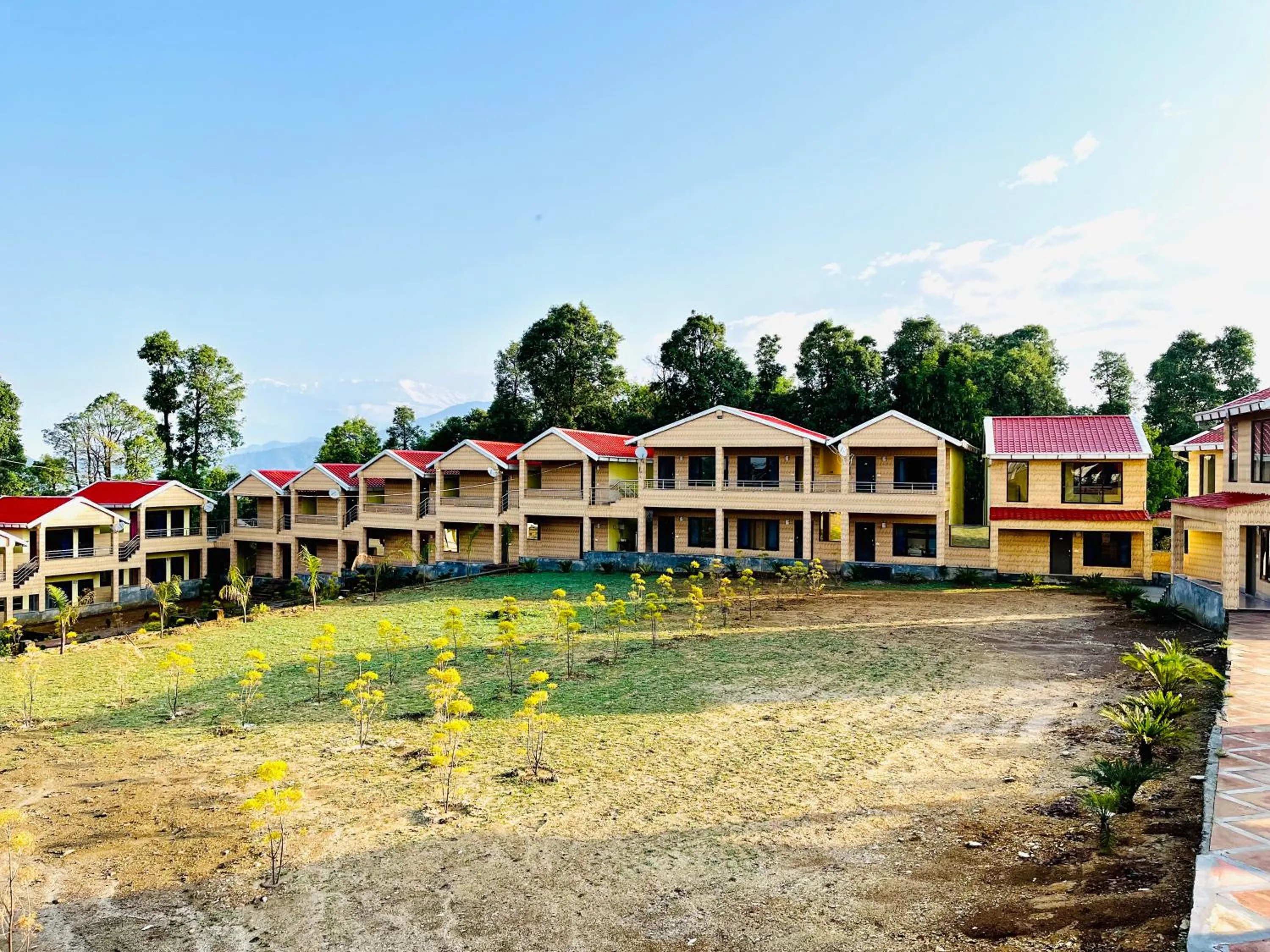 Garden in NEELGAGAN RESORT