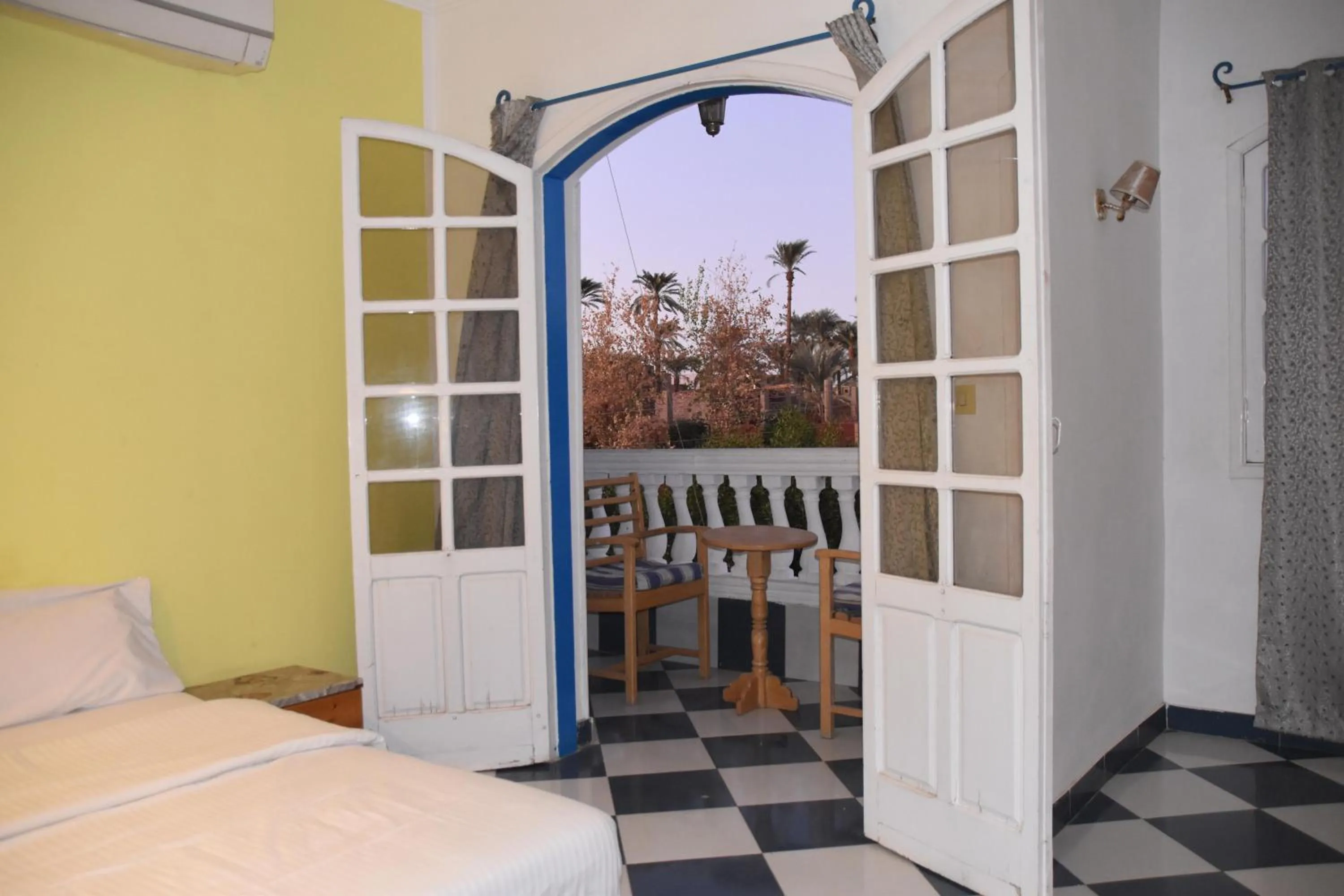 Bed in Orient star hotel luxor