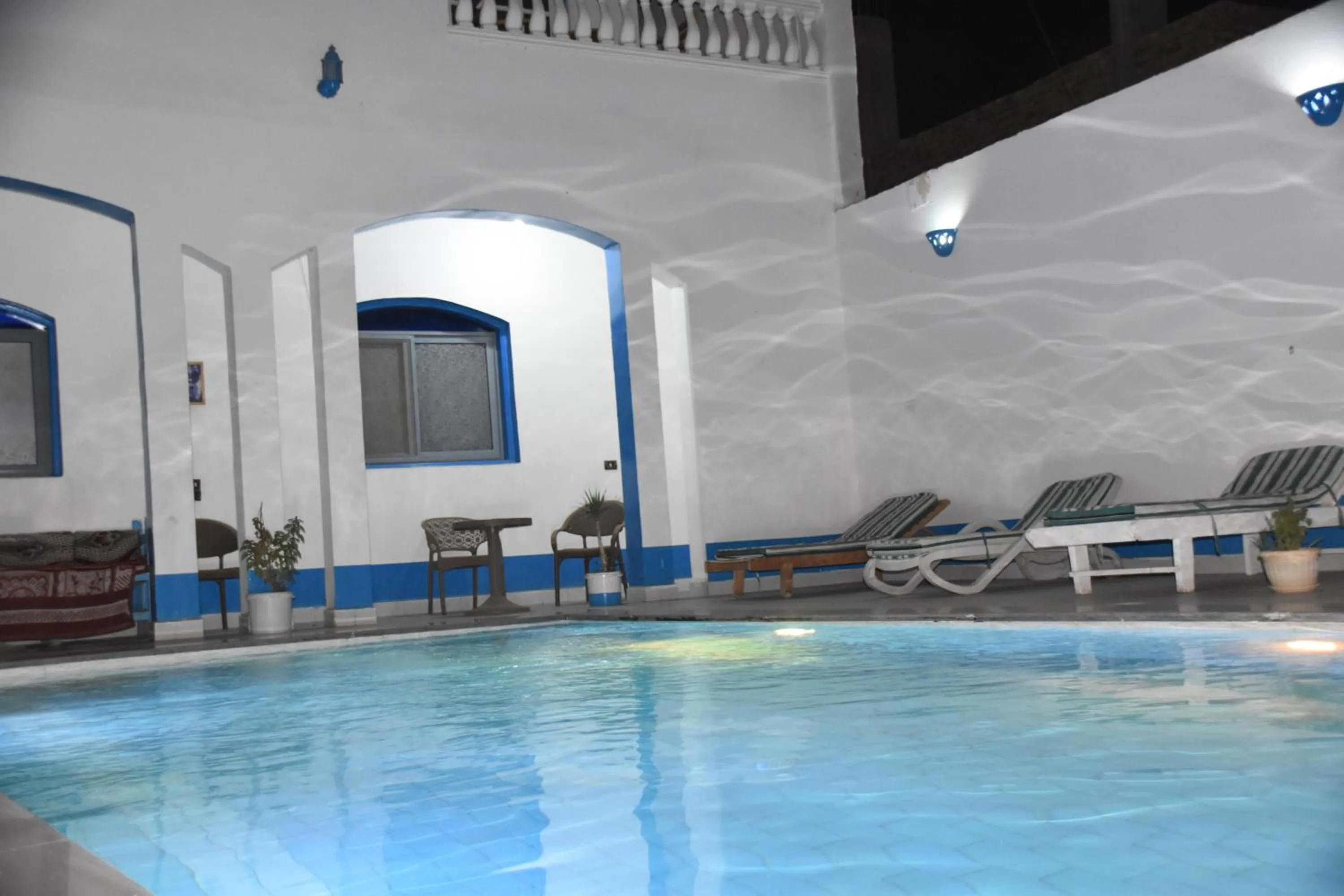Swimming pool in Orient star hotel luxor