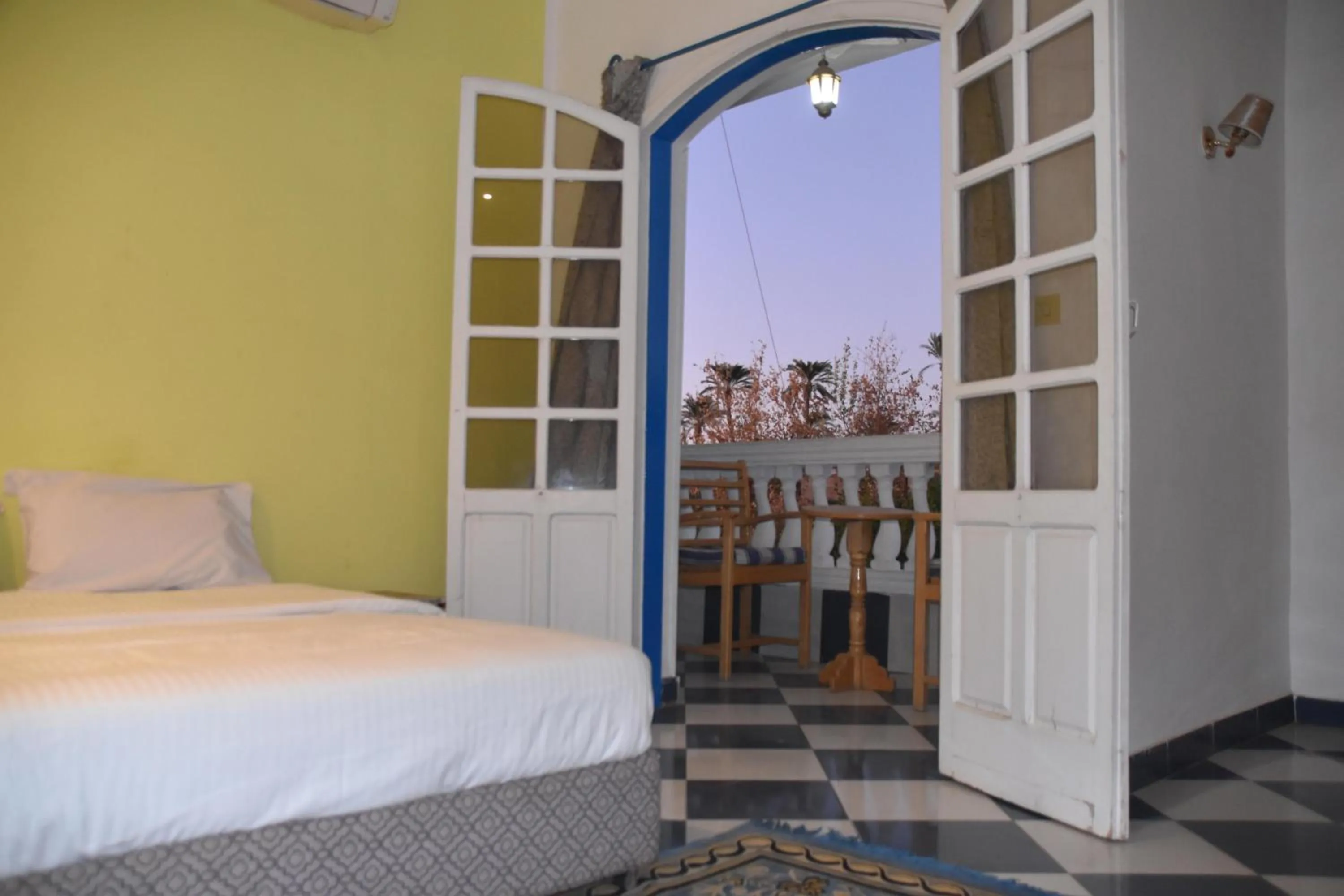 Bed in Orient star hotel luxor