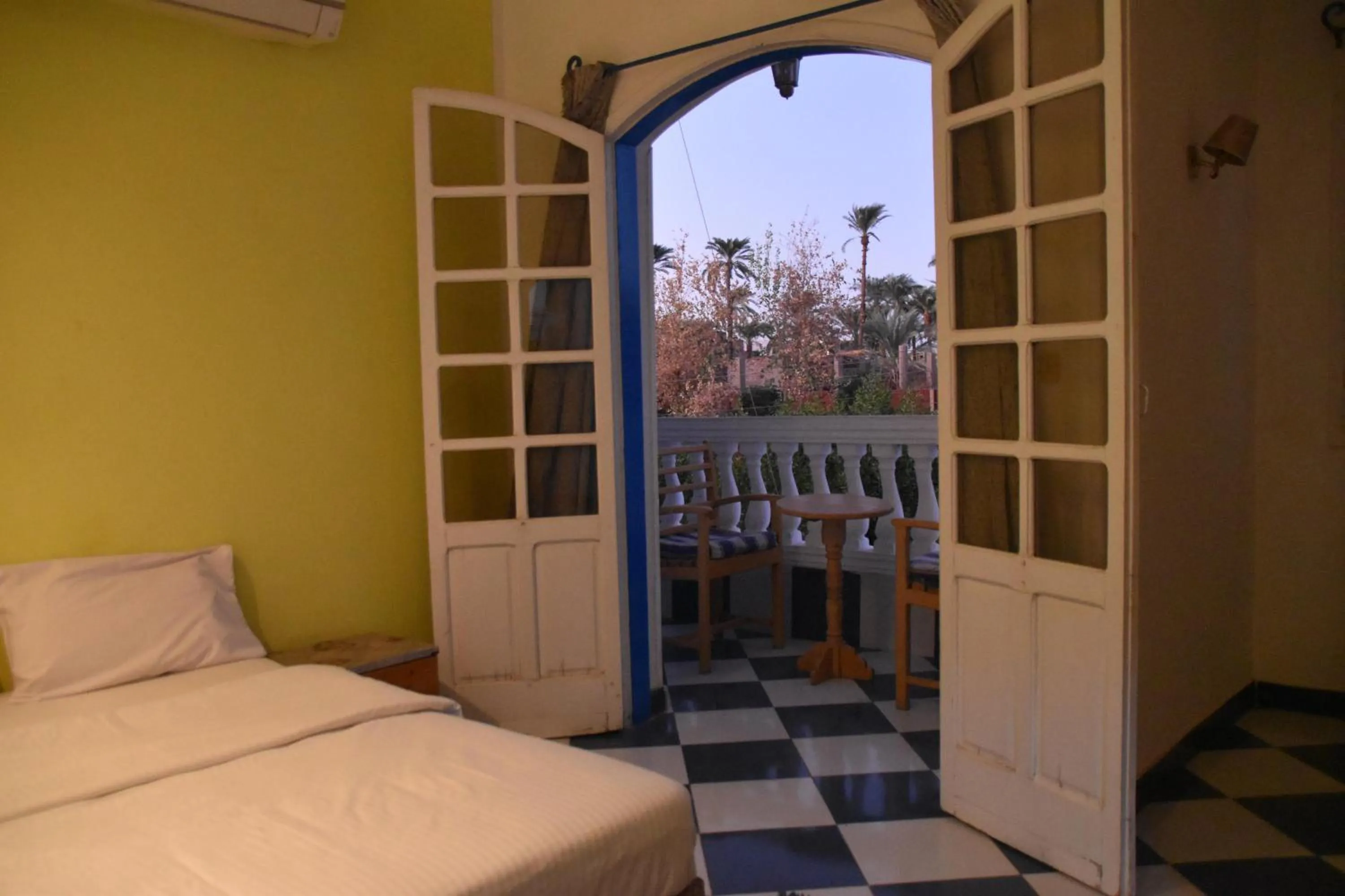 Bed in Orient star hotel luxor