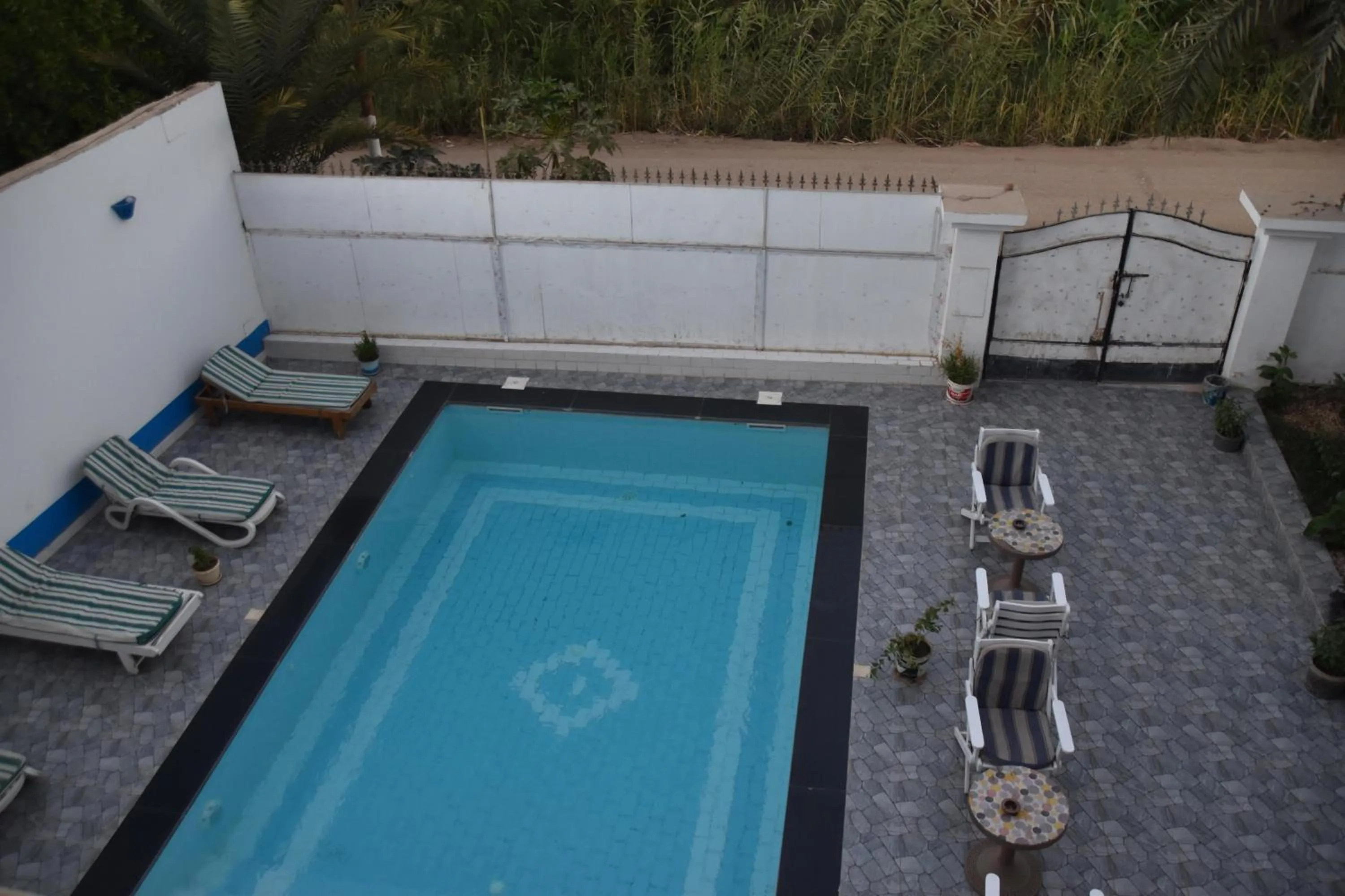 Pool view in Orient star hotel luxor