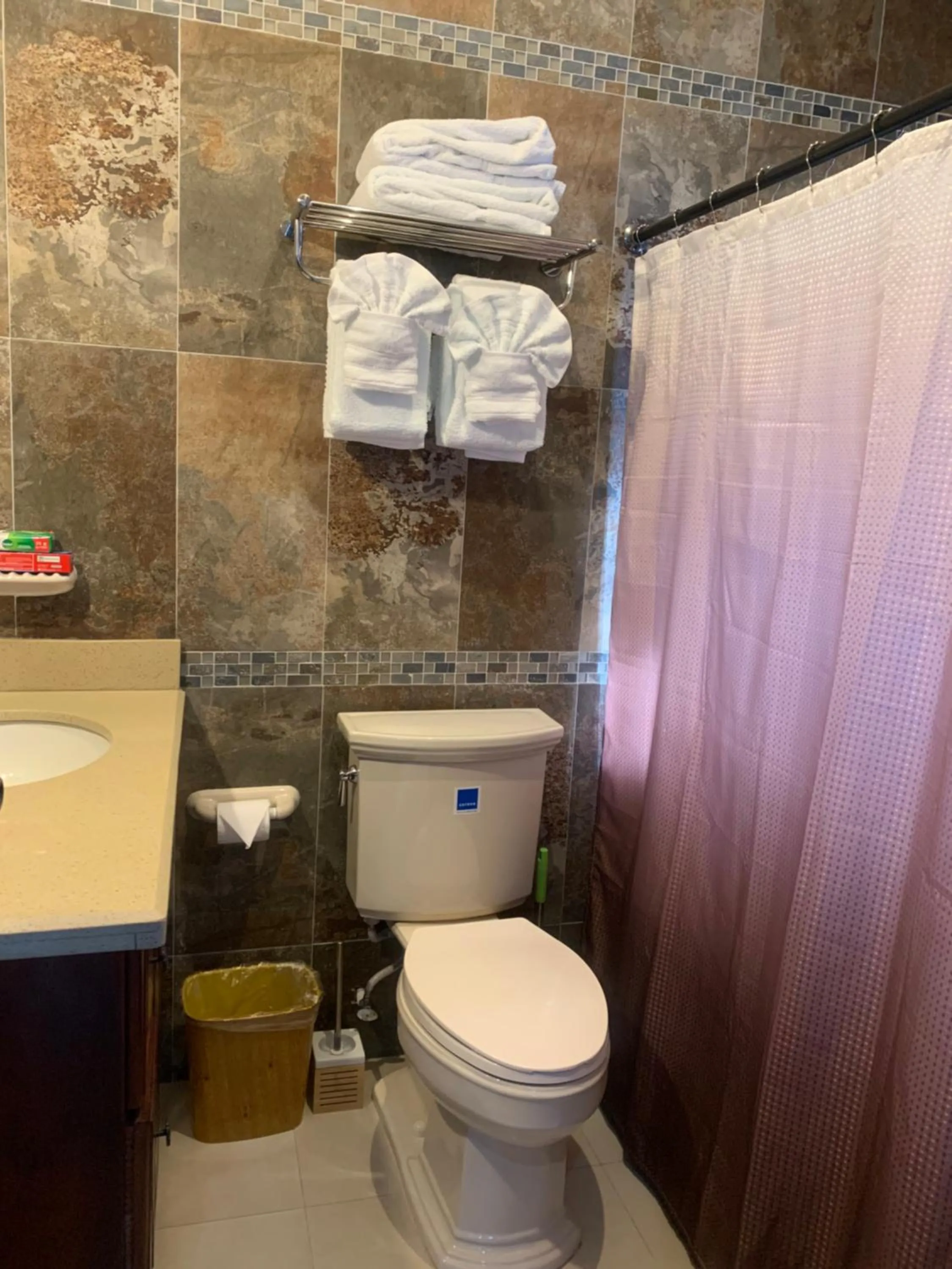 Toilet in White House by White River