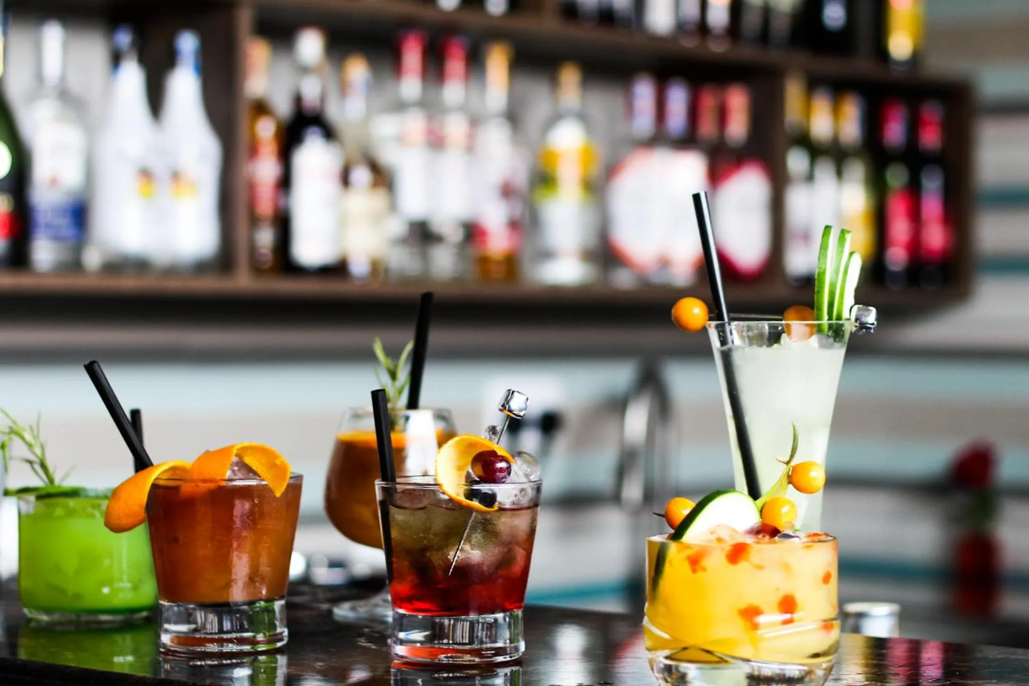 Lounge or bar in Blooming Suites