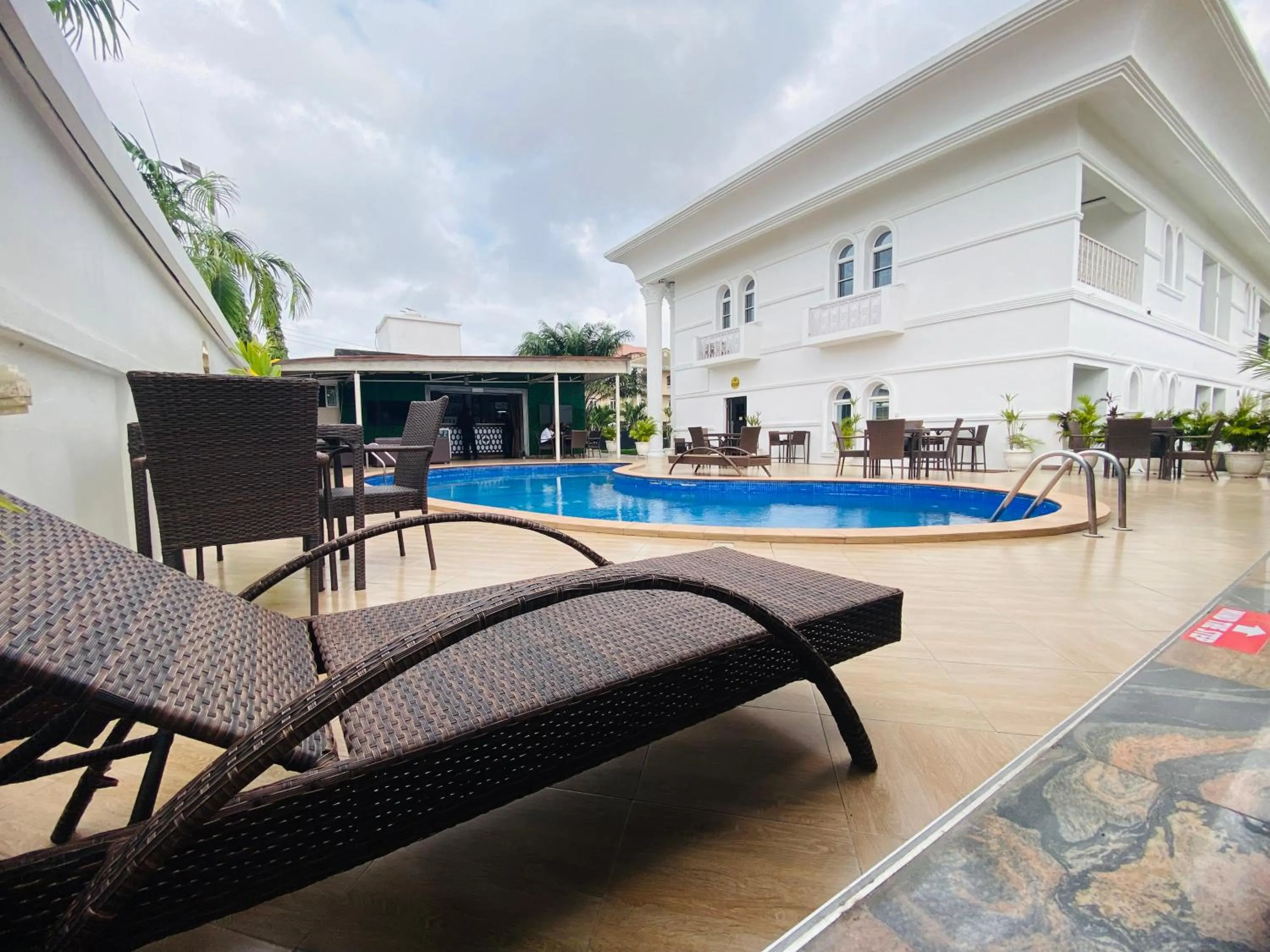 Seating area in PRESKEN WHITE HOUSE