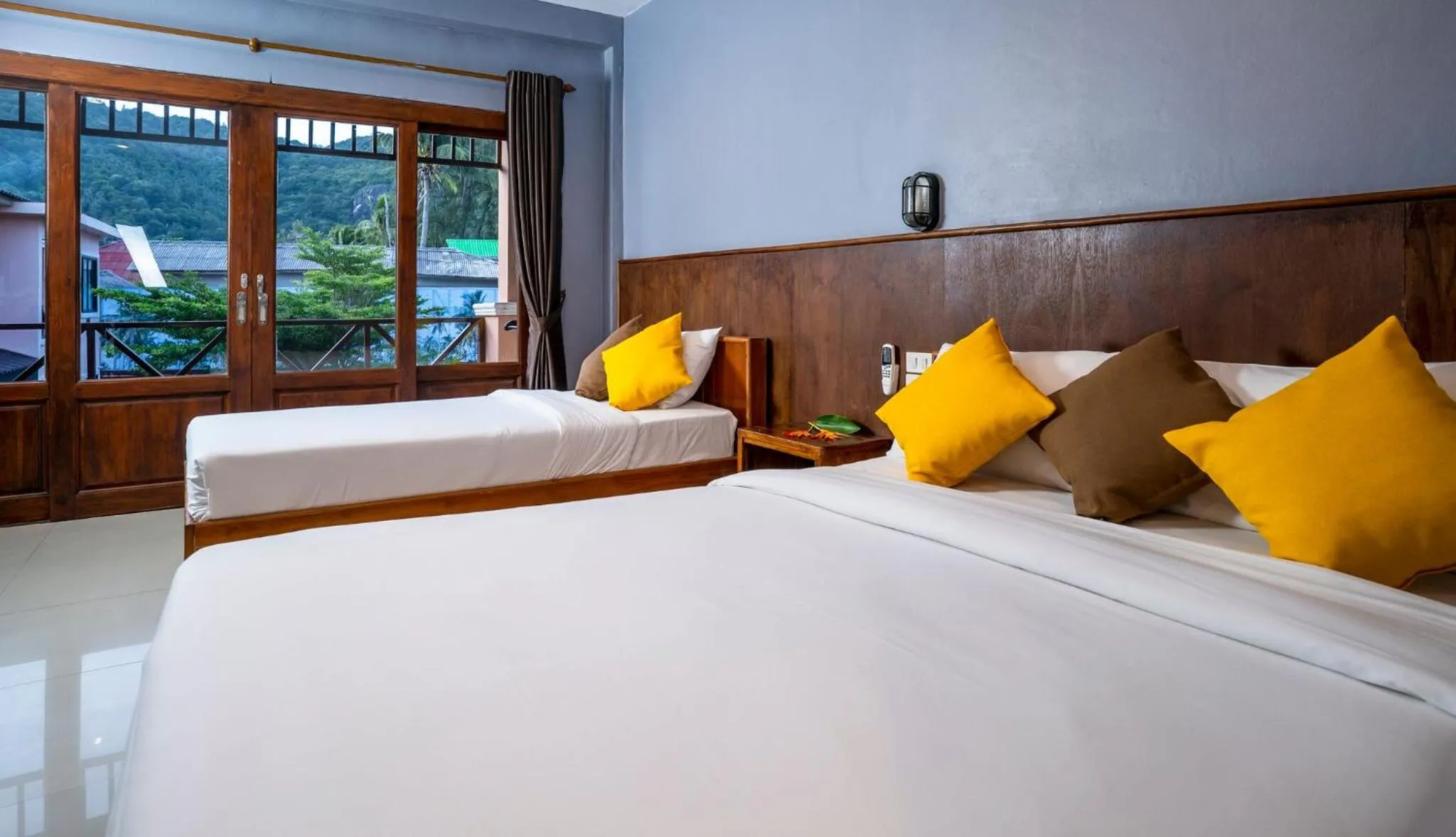 Bed in Little Paradise Haad Rin Koh Phangan