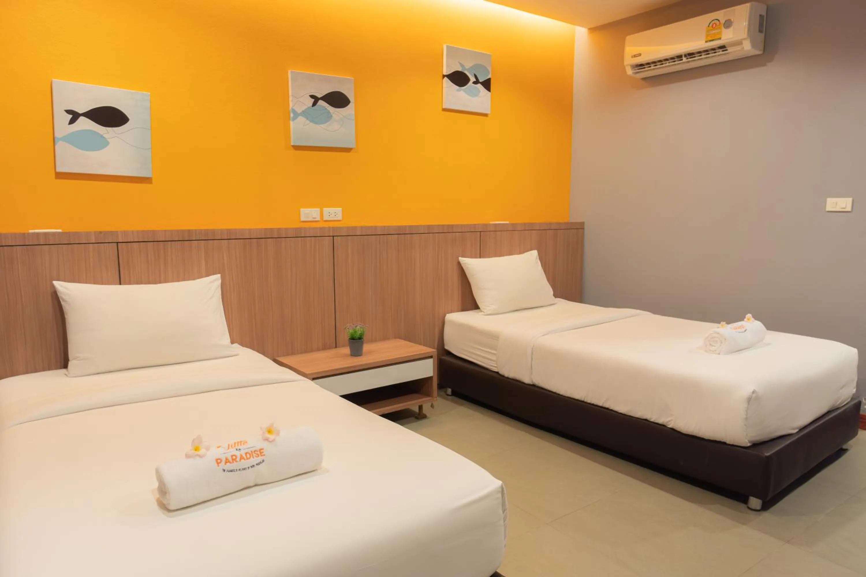 Bed in Little Paradise Haad Rin Koh Phangan