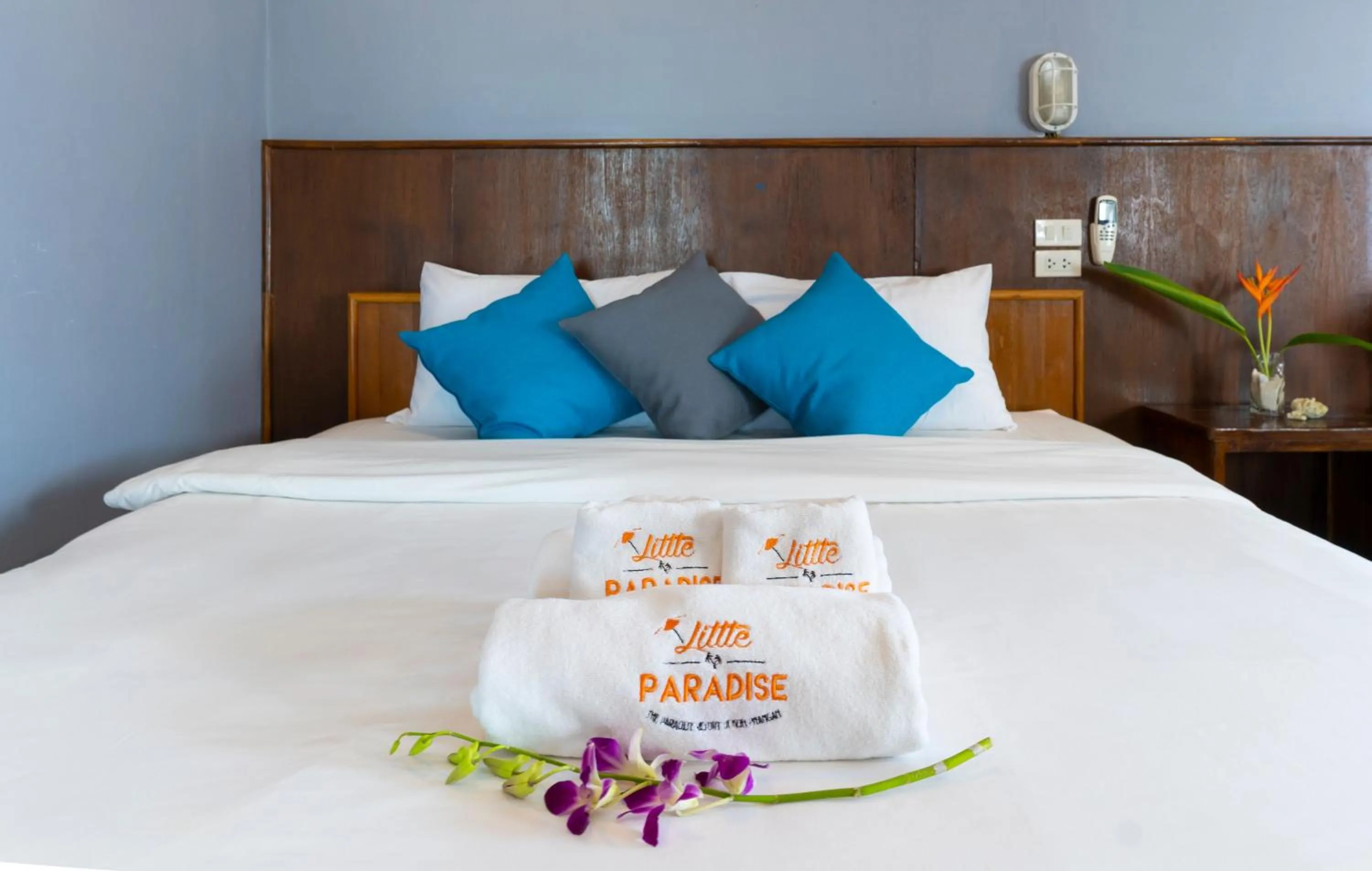 Bed in Little Paradise Haad Rin Koh Phangan