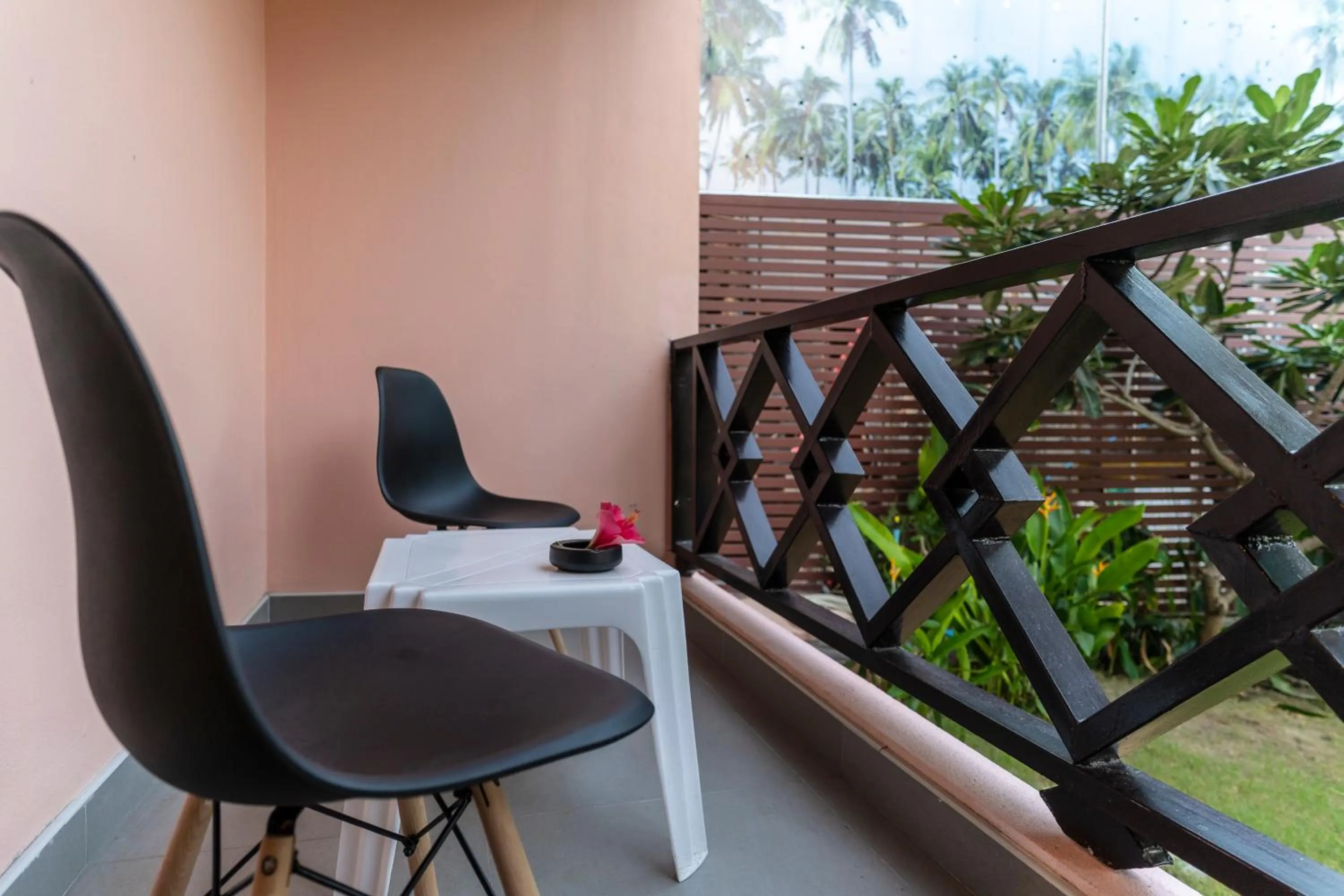 Balcony/Terrace in Little Paradise Haad Rin Koh Phangan