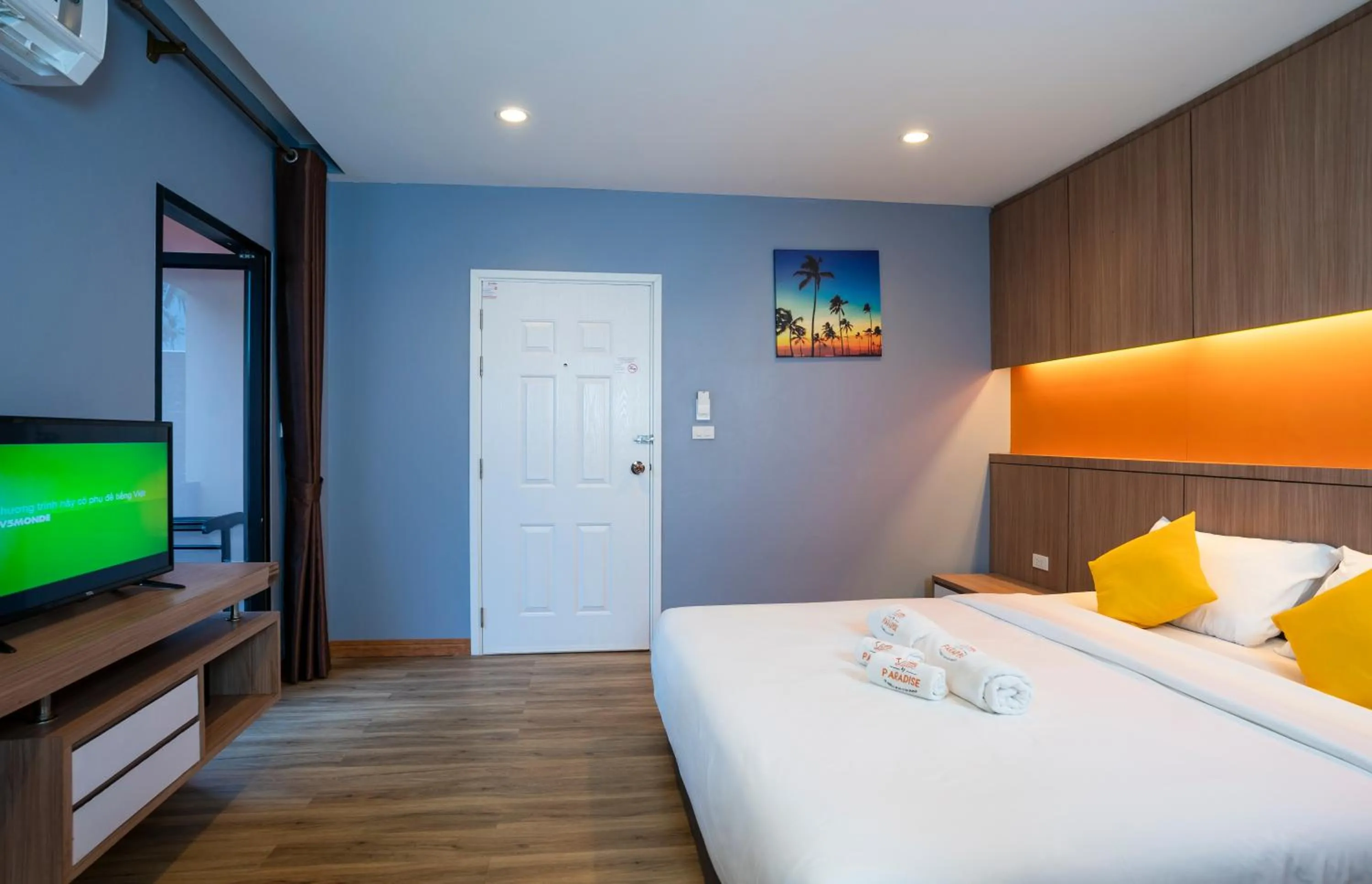 Bed in Little Paradise Haad Rin Koh Phangan