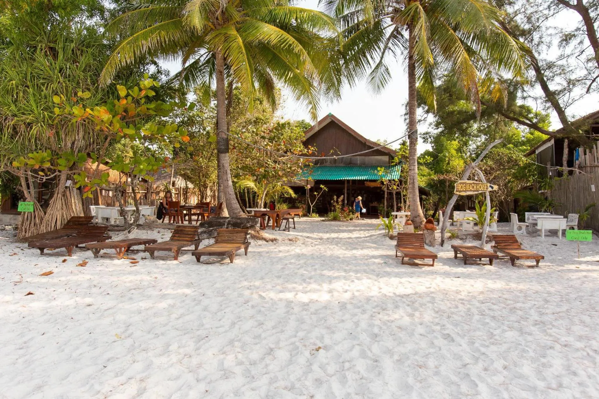 Property logo or sign in Frog Beach House