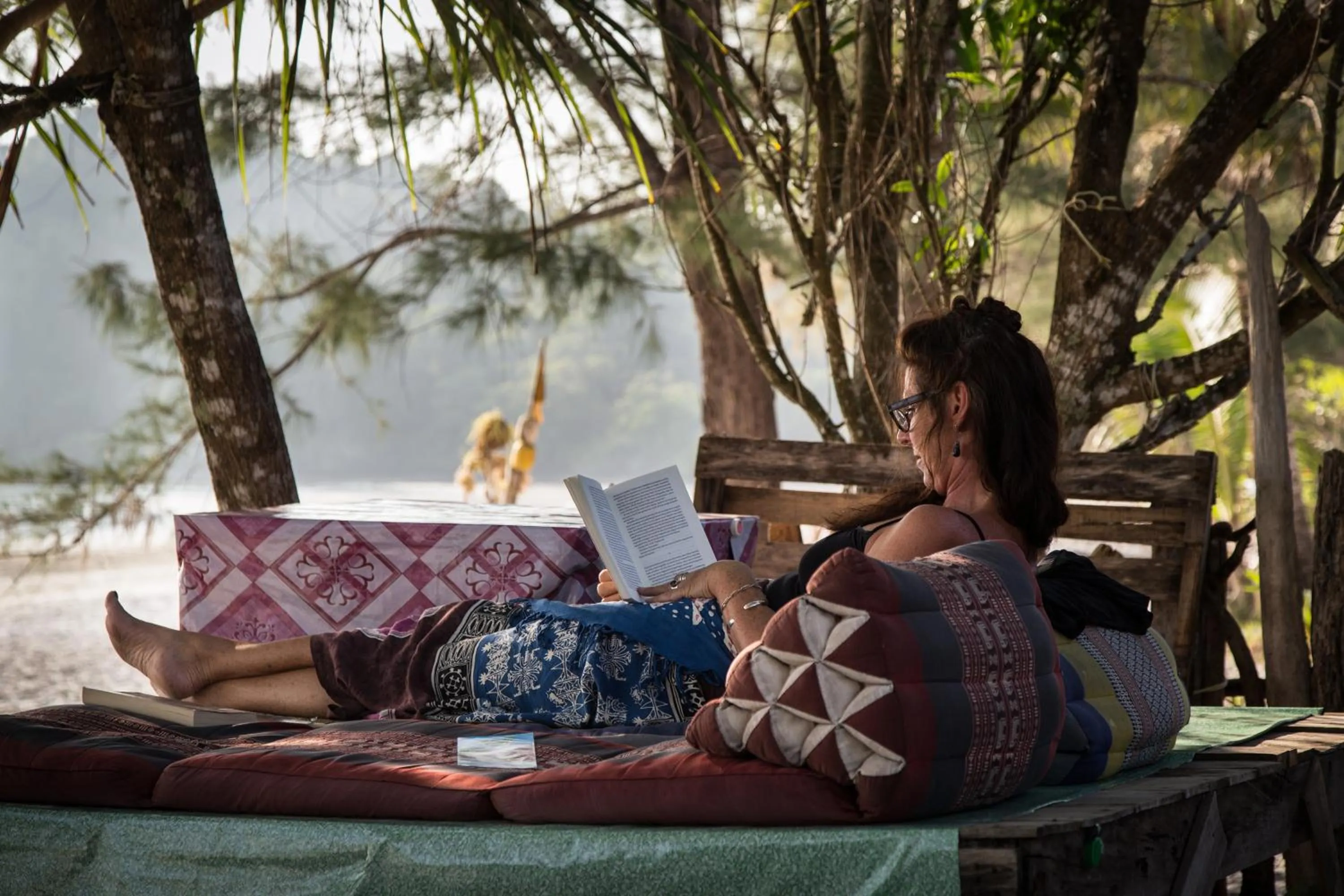 People in Frog Beach House