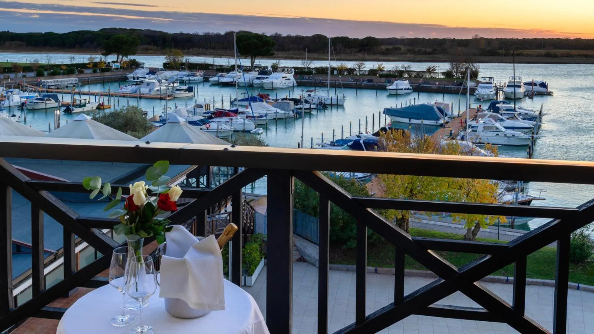 Balcony/Terrace in Hotel Marina Uno