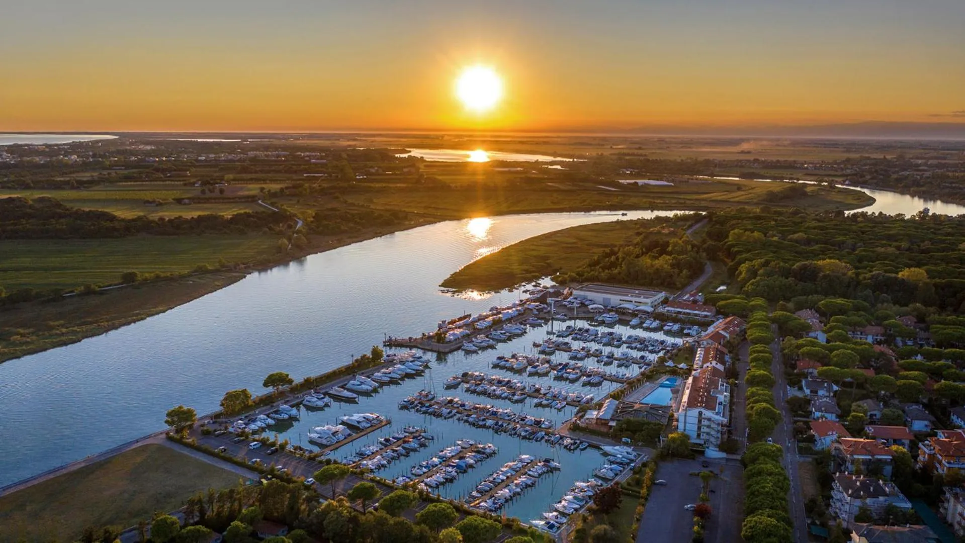 Bird's eye view in Hotel Marina Uno