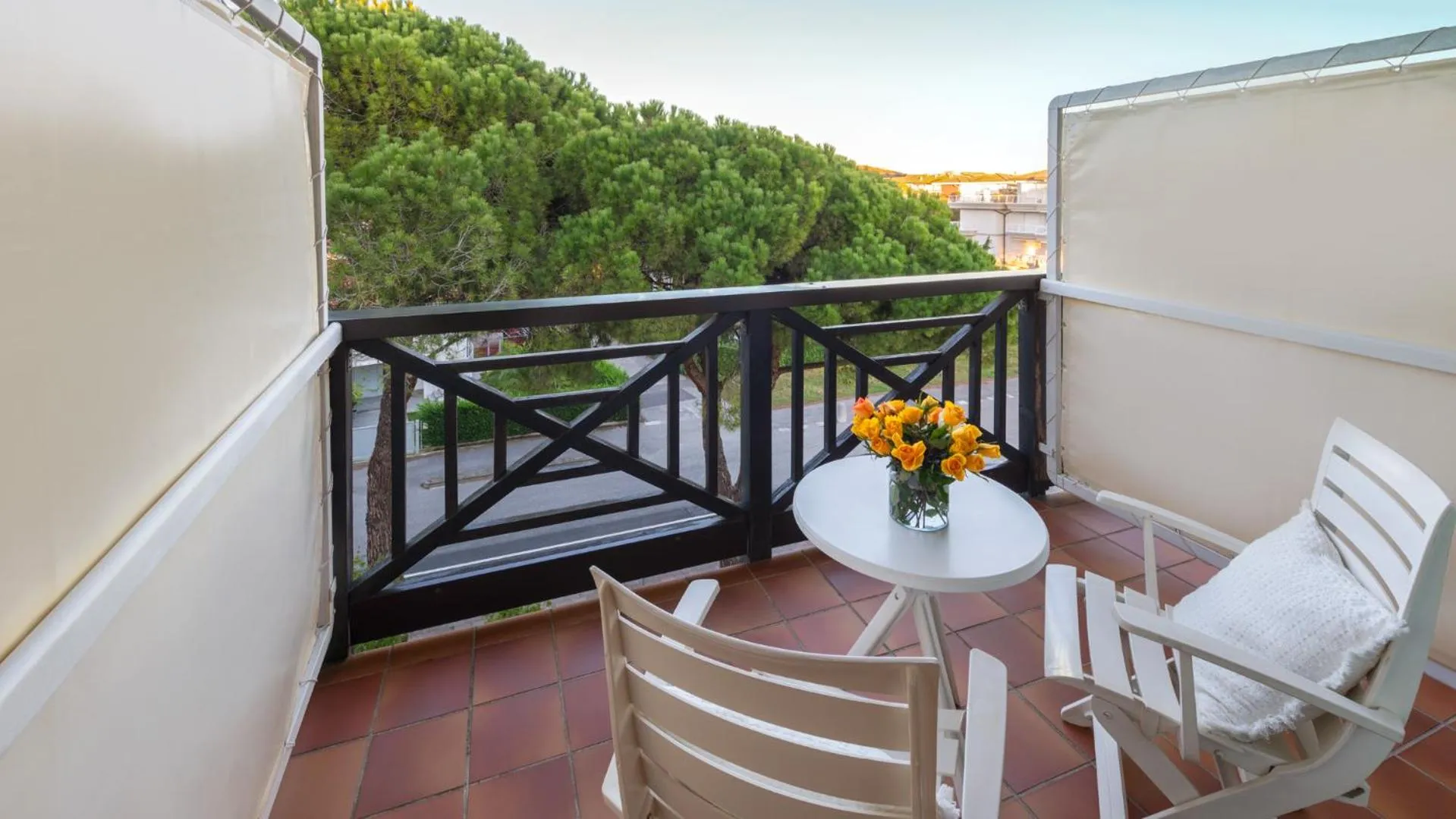 Balcony/Terrace in Hotel Marina Uno