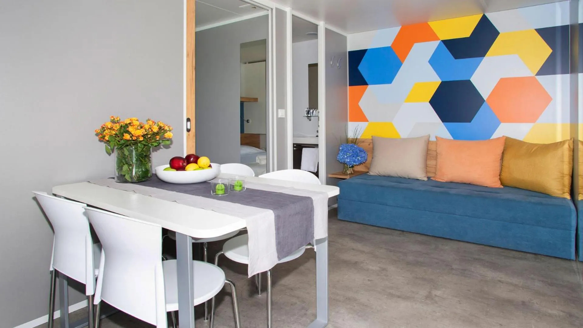 Living room in Hotel Marina Uno