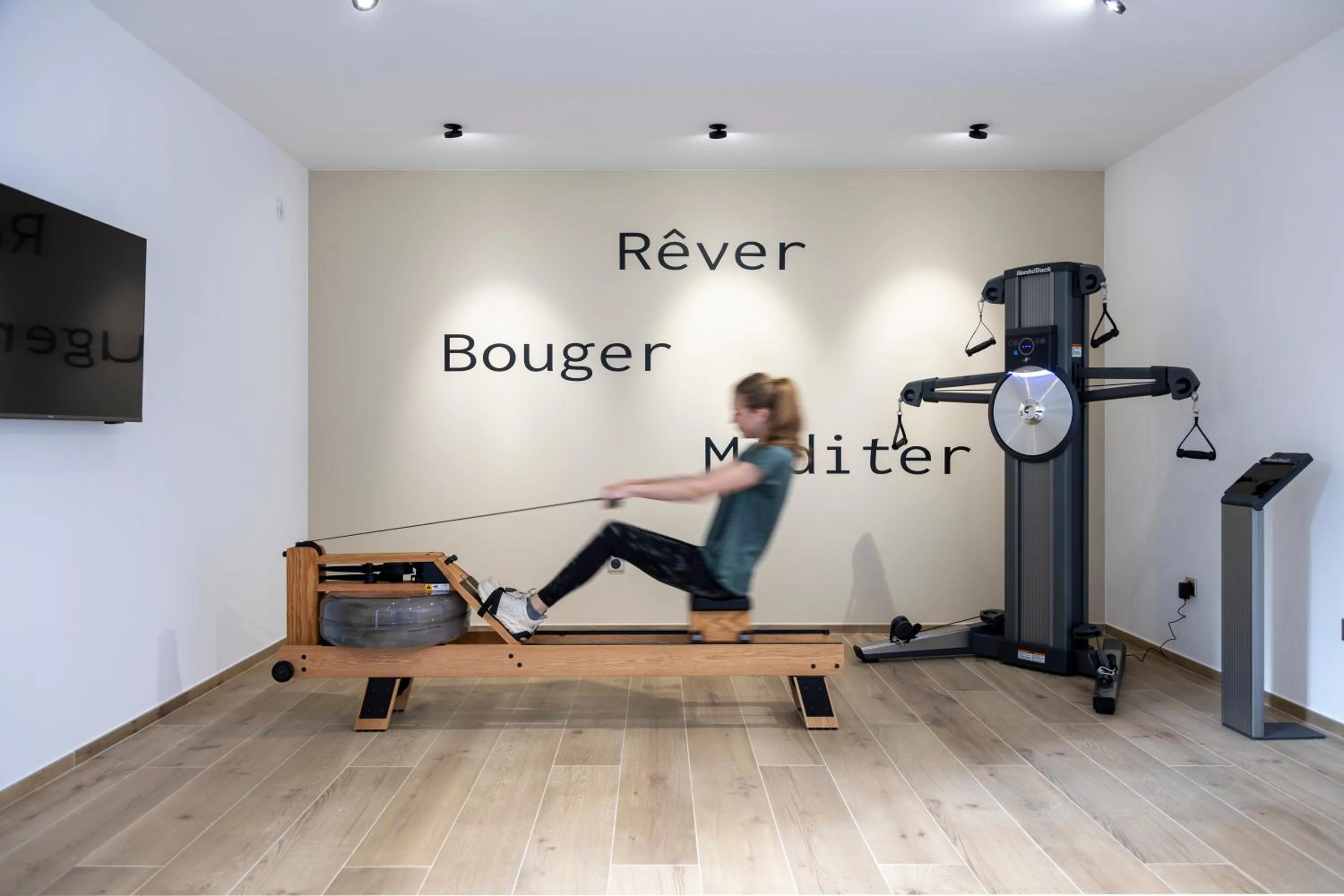 Fitness centre/facilities in Résidence Omigna