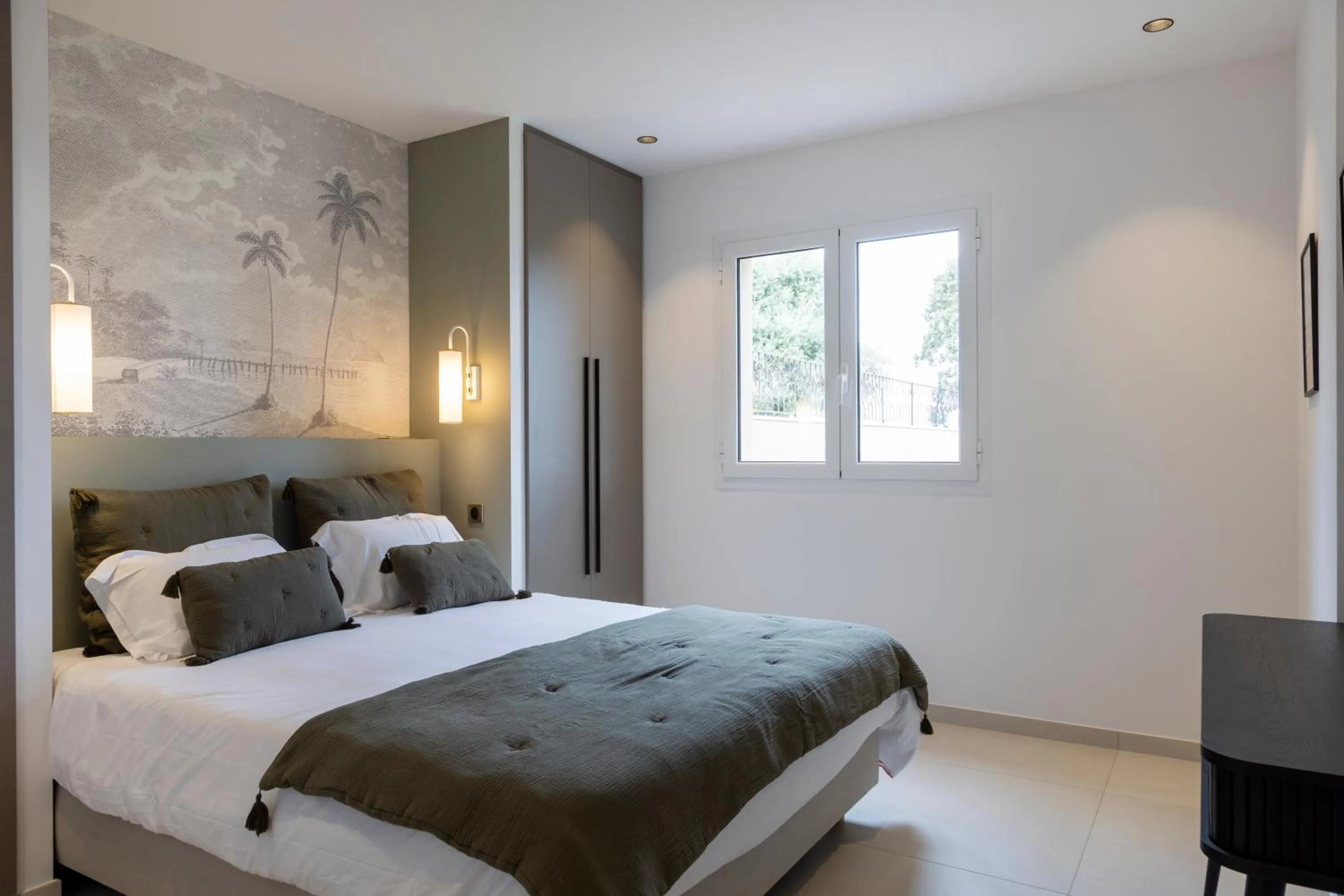 Bedroom, Bed in Résidence Omigna