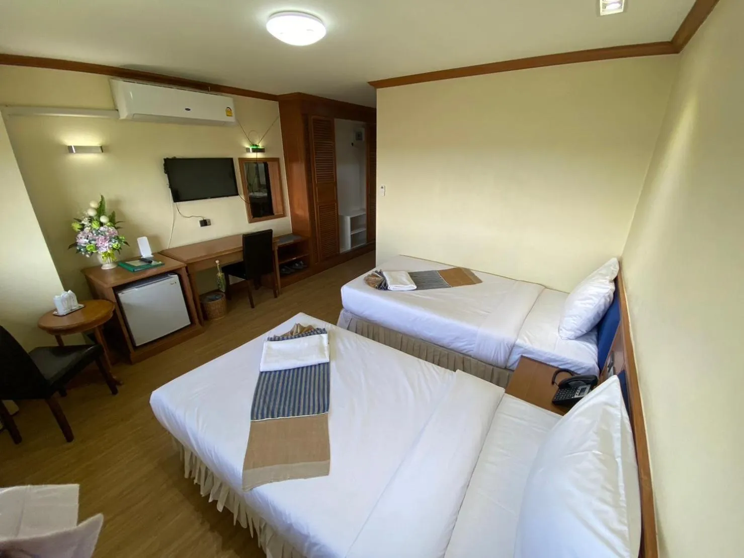 Bed in Phuphanplace Hotel