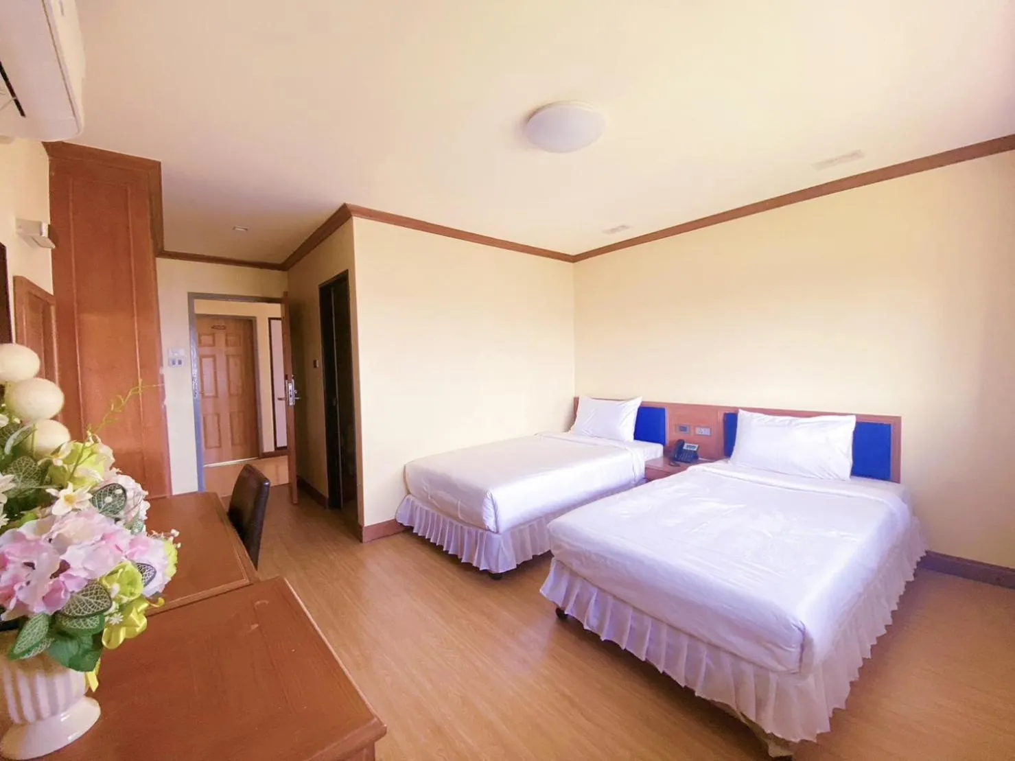 Bed in Phuphanplace Hotel
