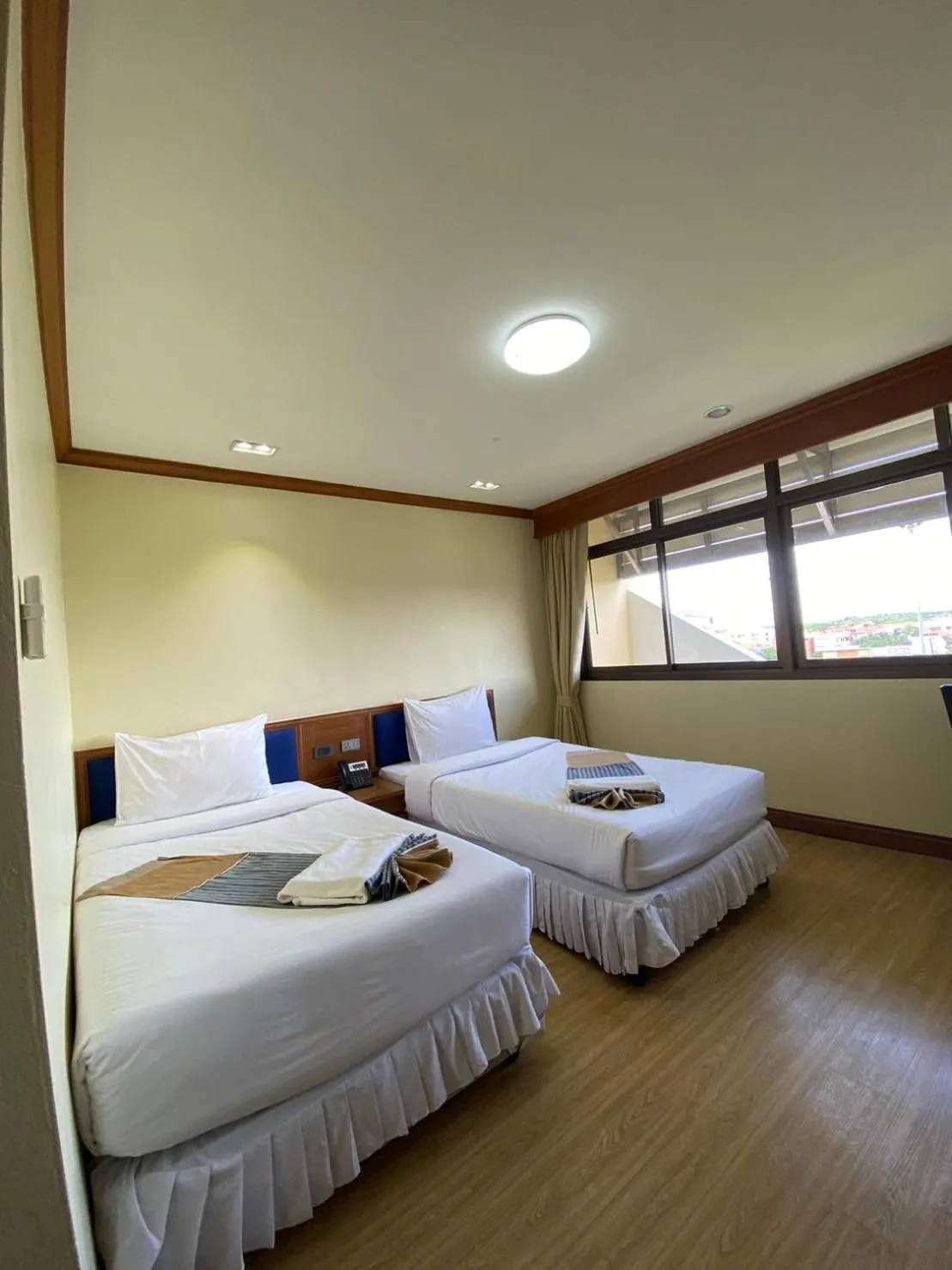 Bed in Phuphanplace Hotel